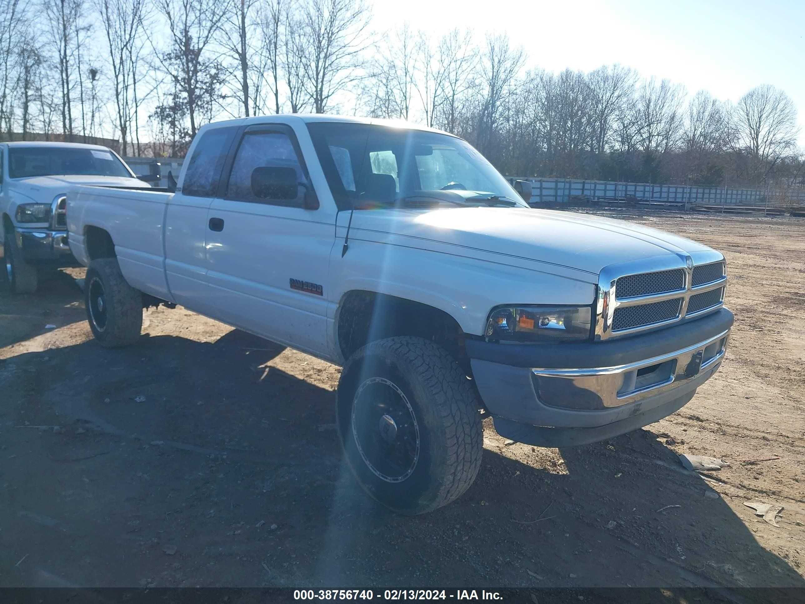 DODGE RAM 1996 1b7kf23c2tj127470