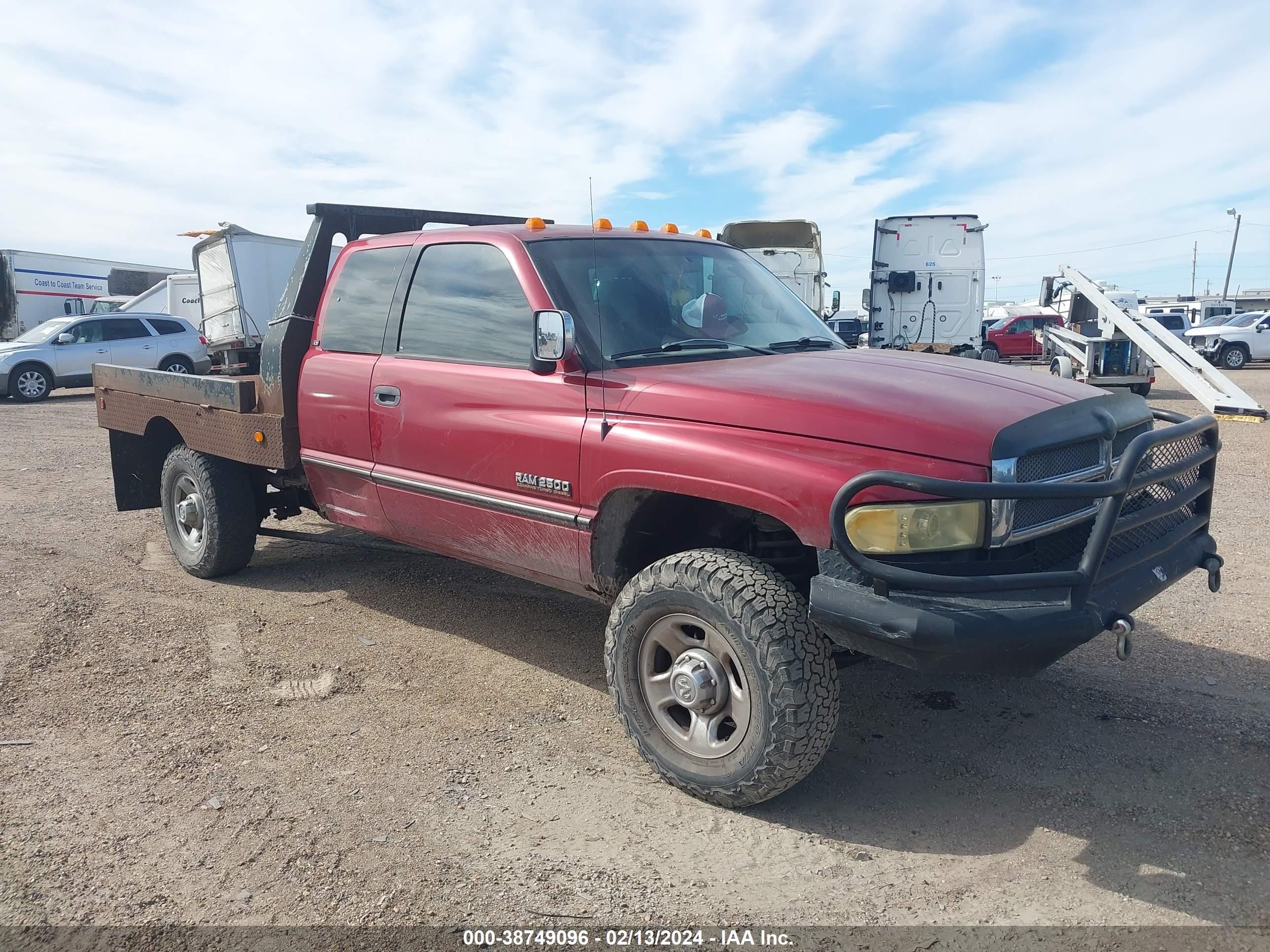 DODGE RAM 1996 1b7kf23c6tj136625