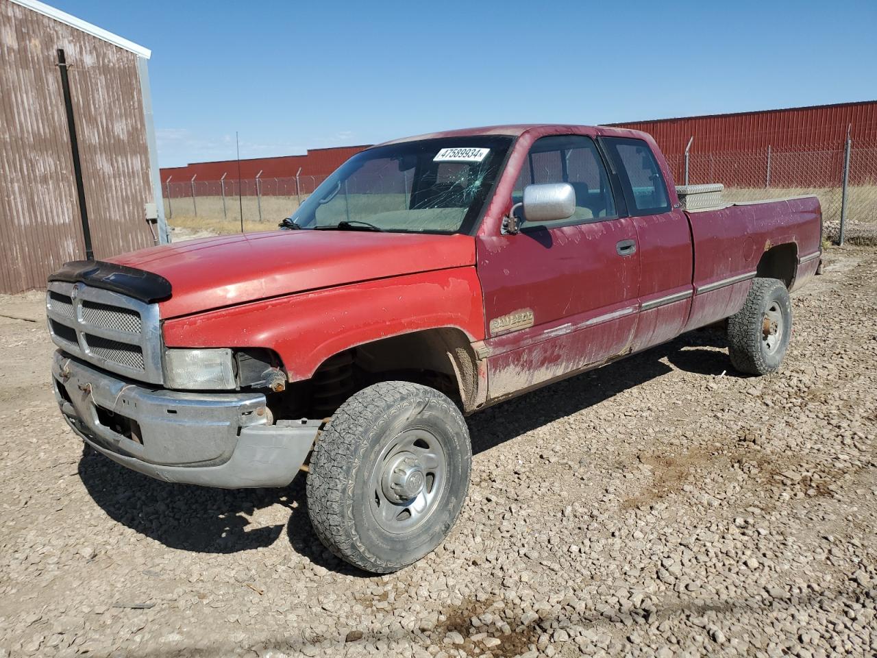 DODGE RAM 1996 1b7kf23c6tj175831