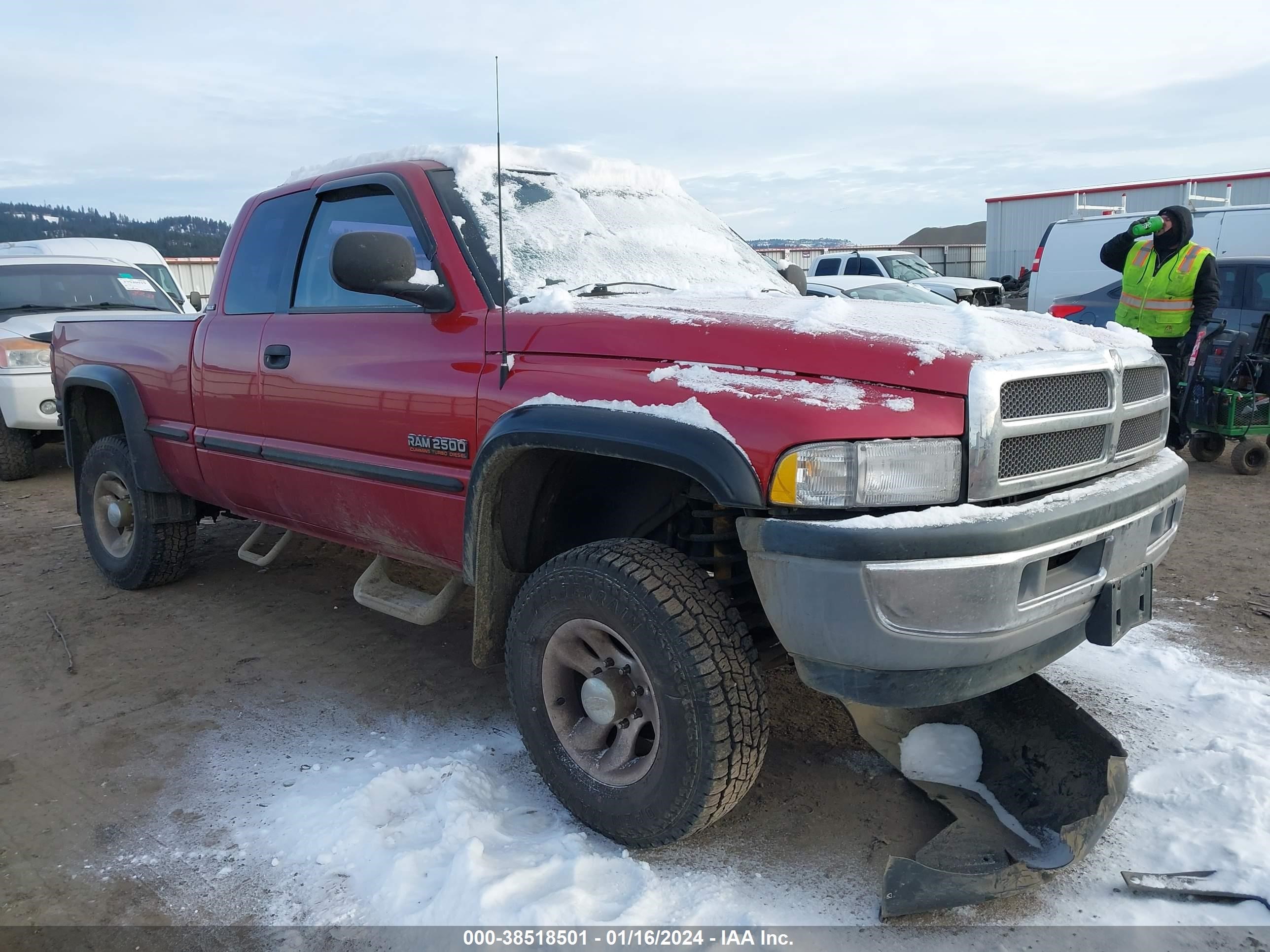 DODGE RAM 1998 1b7kf23d7wj124447