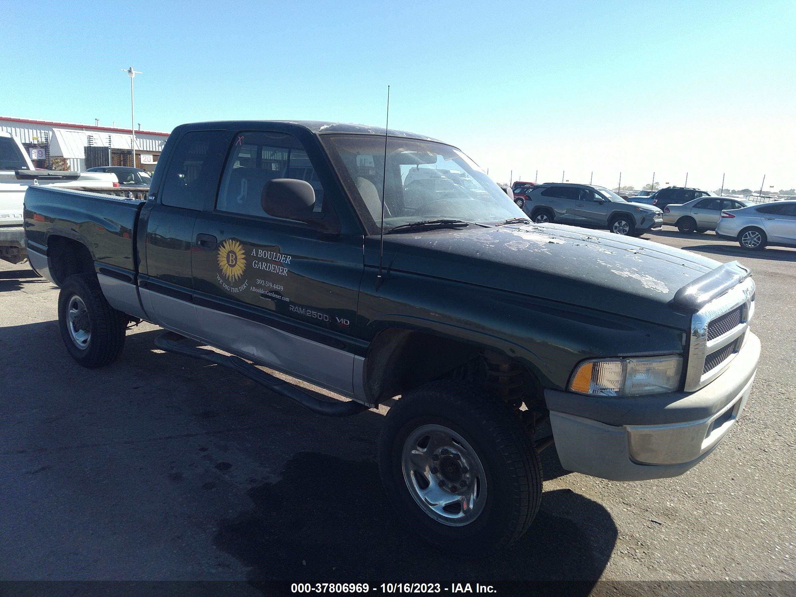 DODGE RAM 1998 1b7kf23w0wj112786