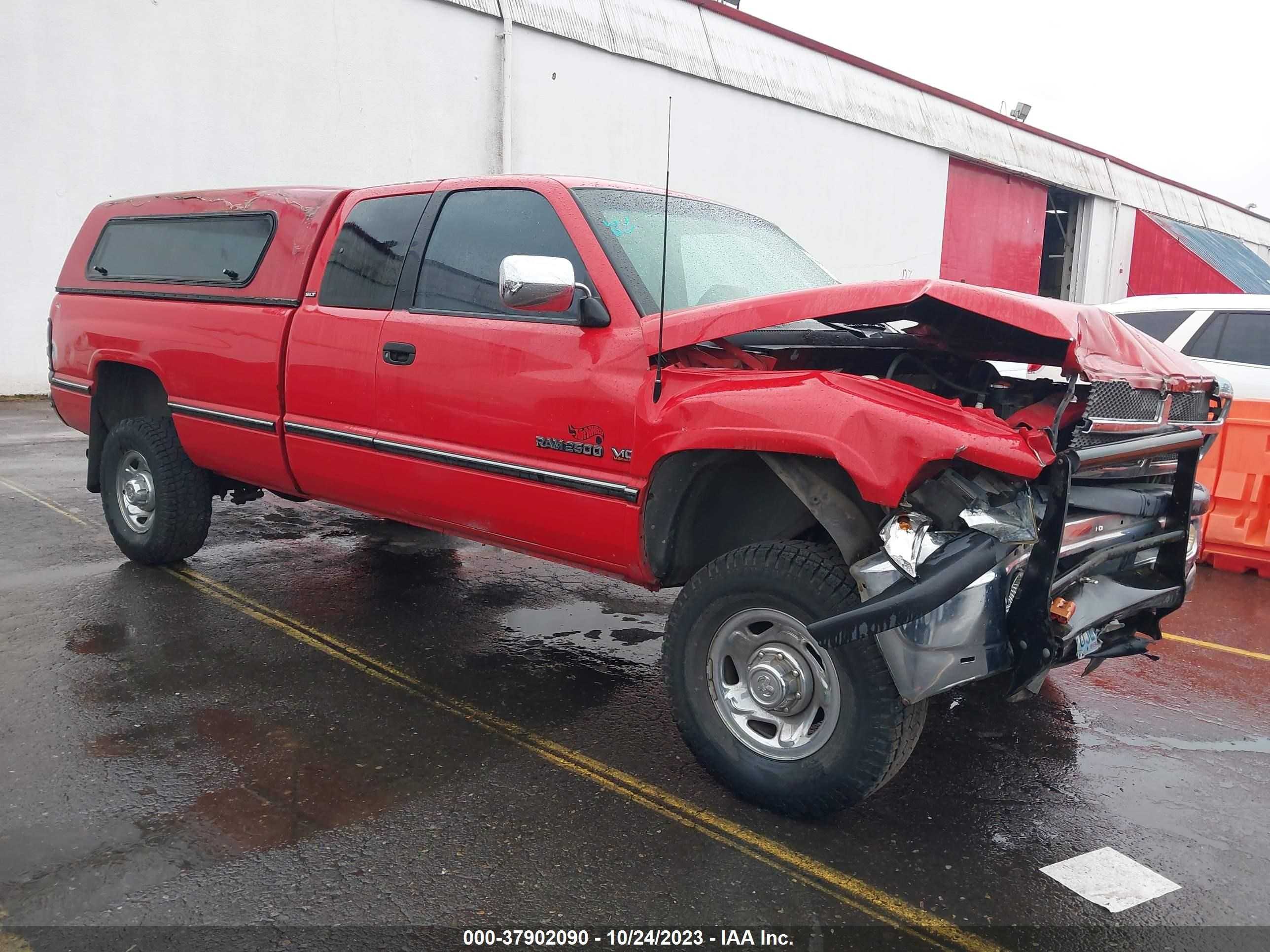 DODGE RAM 1996 1b7kf23w8tj136782