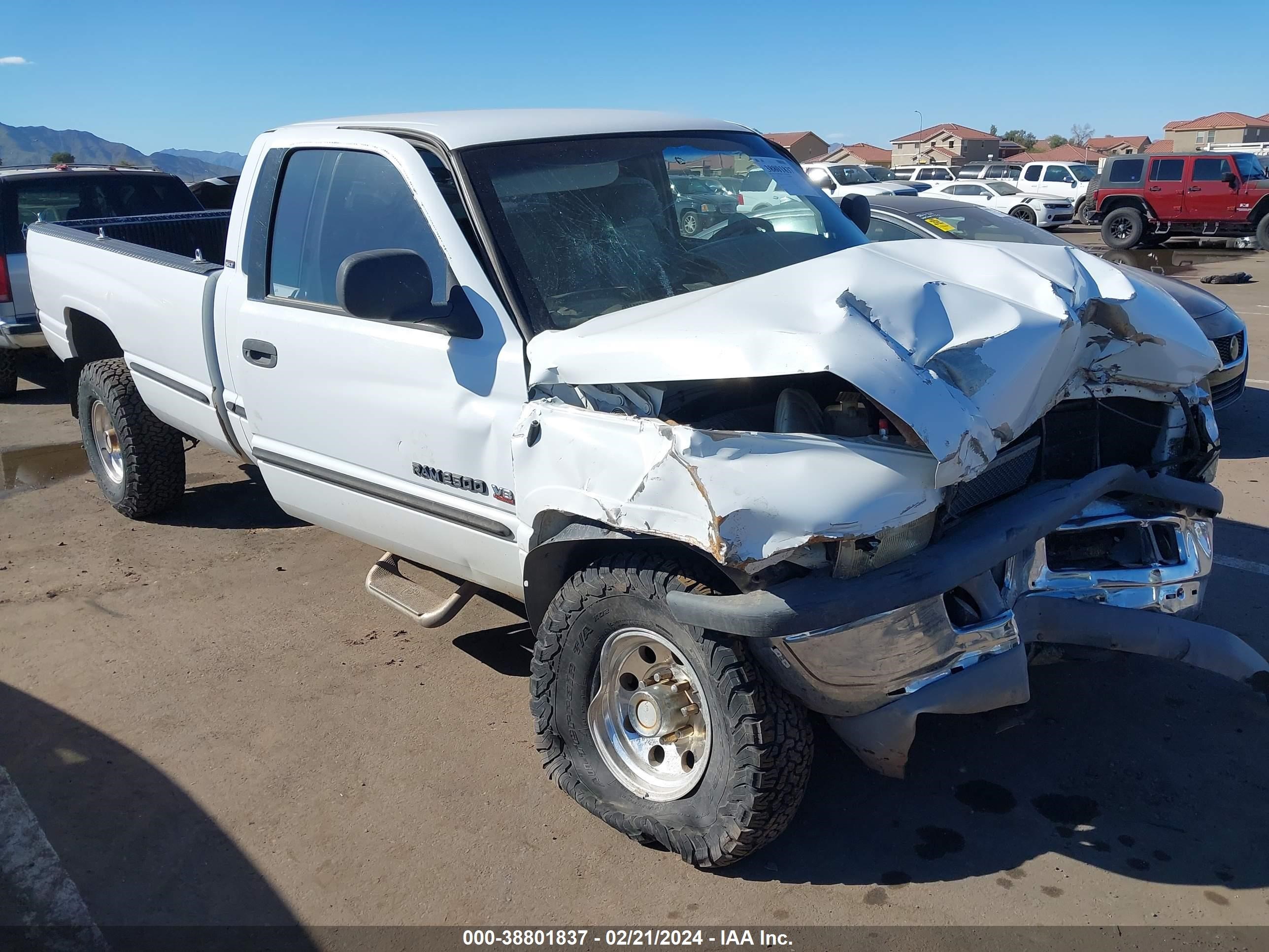 DODGE RAM 1998 1b7kf23zxwj244027