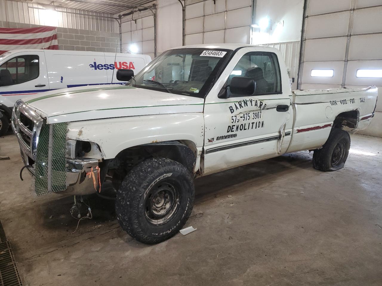 DODGE RAM 1996 1b7kf26w5tj195395