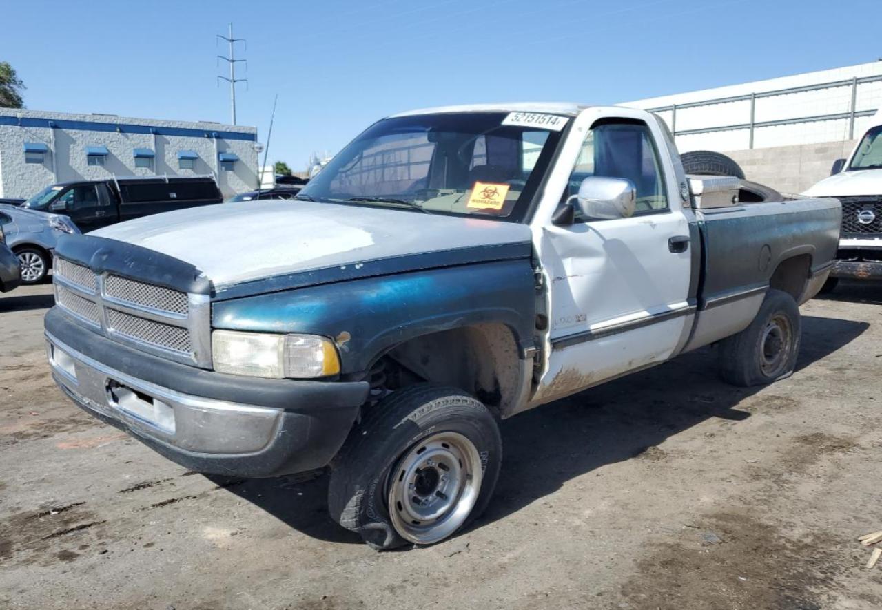 DODGE RAM 1995 1b7kf26wxss109085