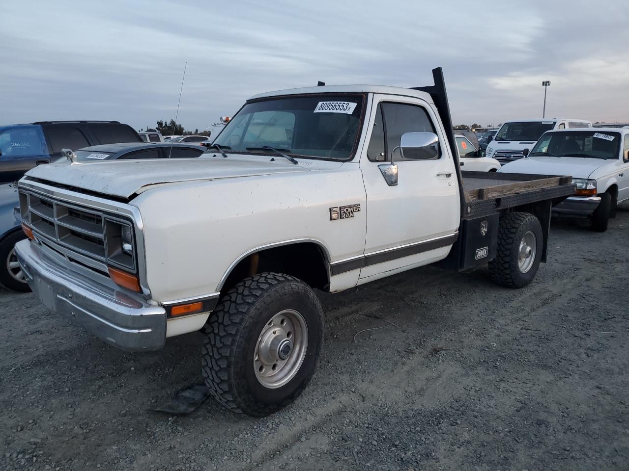 DODGE D/W SERIES 1990 1b7km2683ls680748