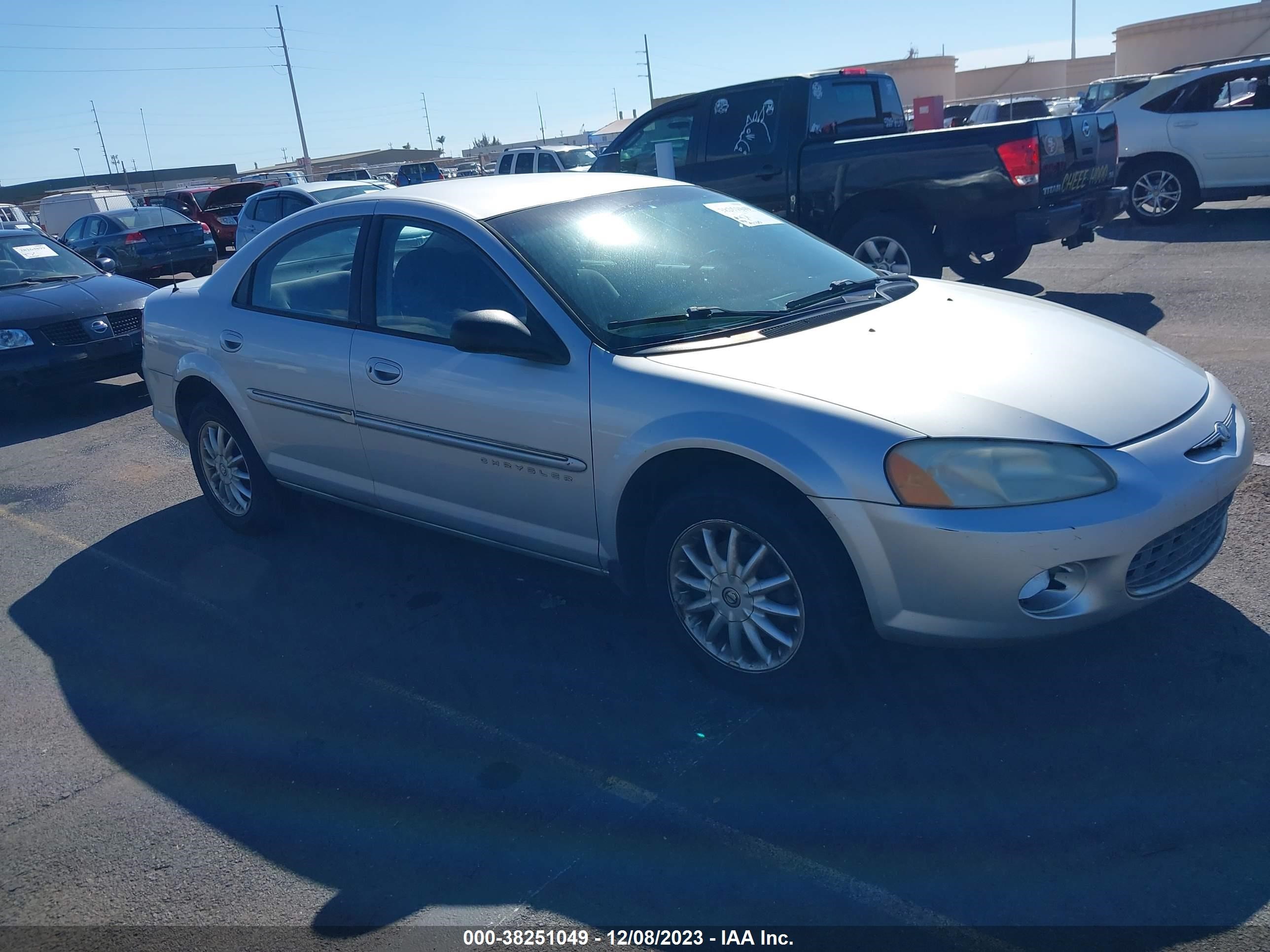 CHRYSLER SEBRING 2001 1c3al46u51n565690