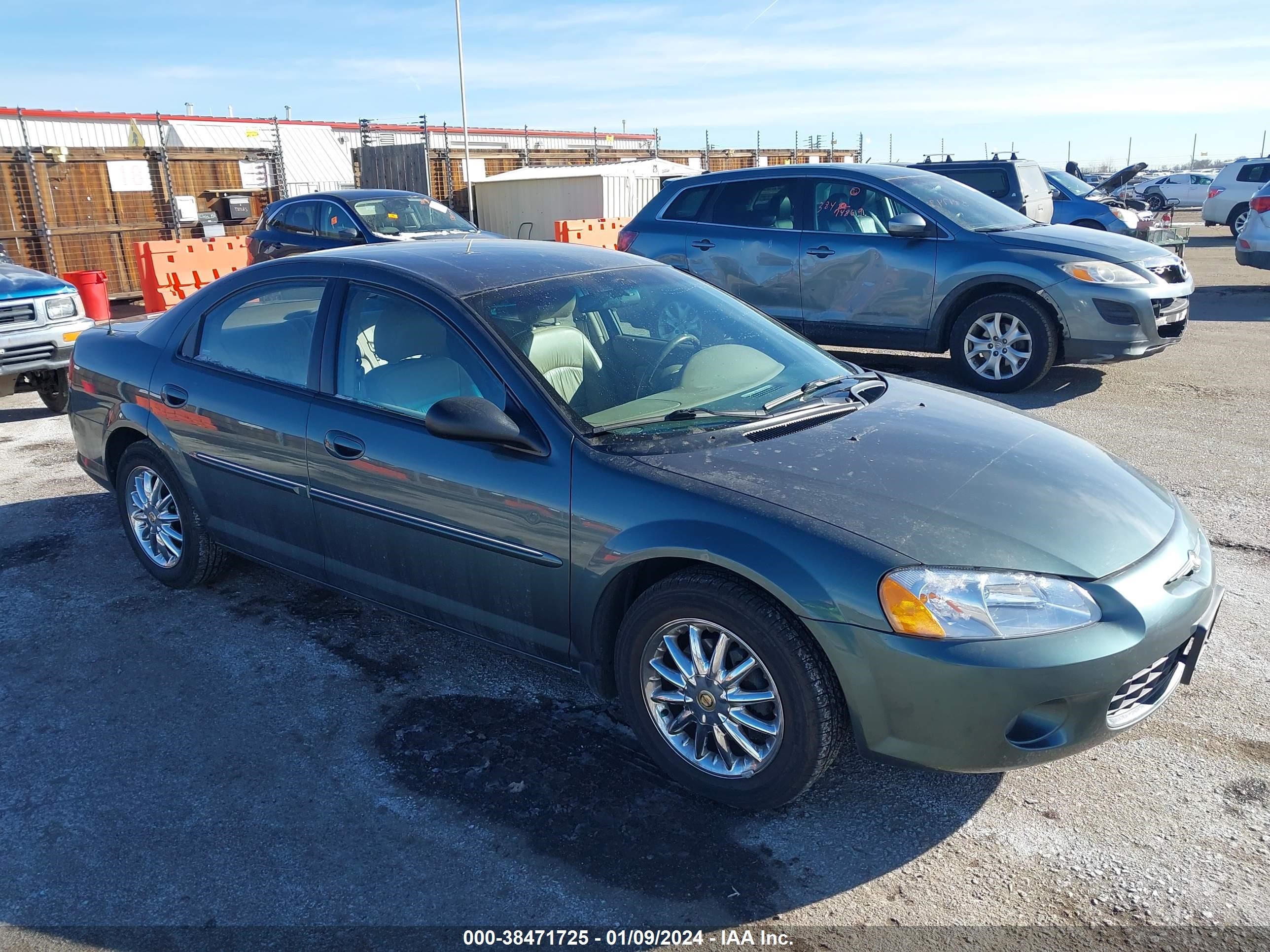 CHRYSLER SEBRING 2002 1c3al56r12n208526