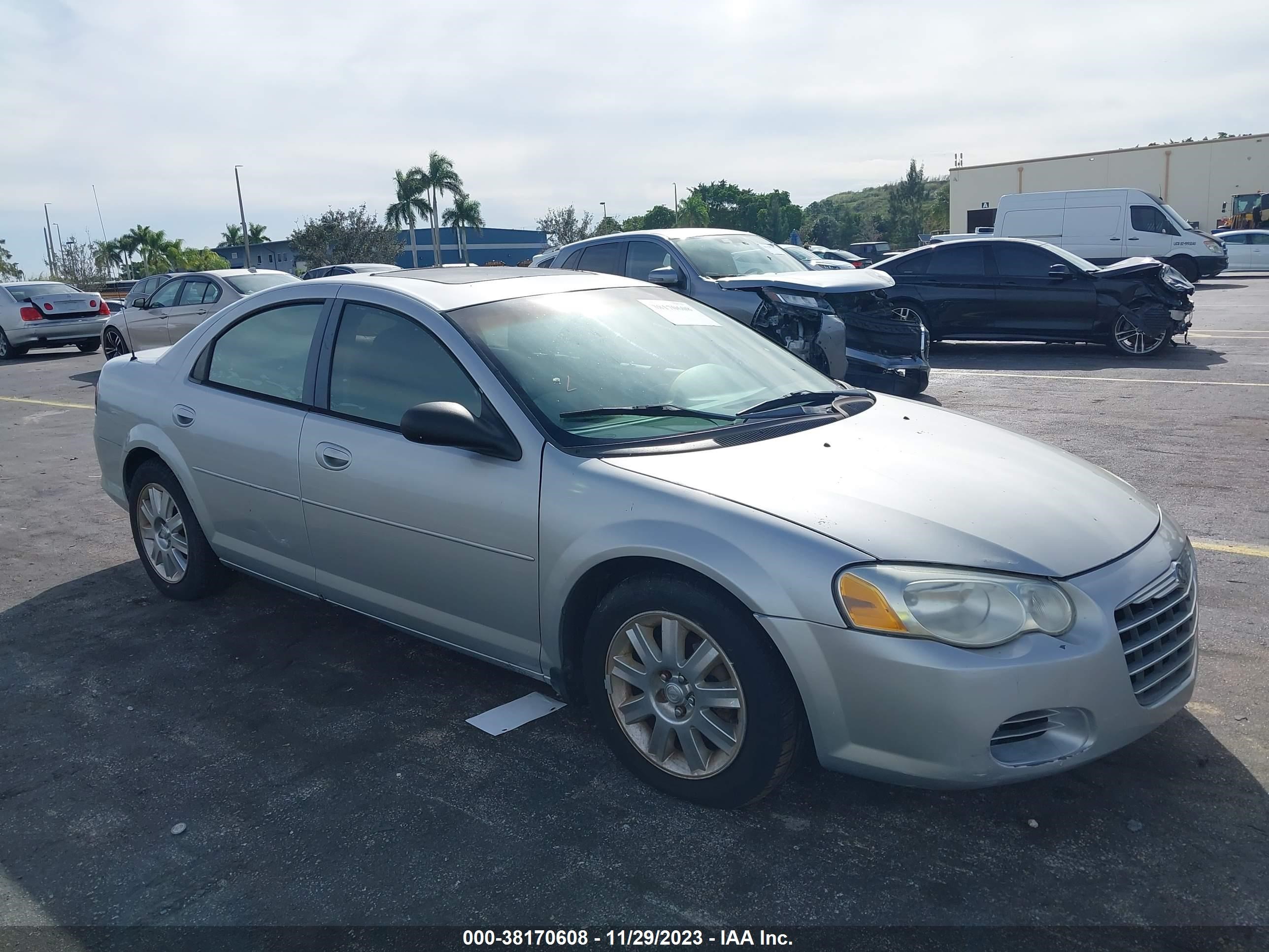 CHRYSLER SEBRING 2004 1c3al56r24n259634