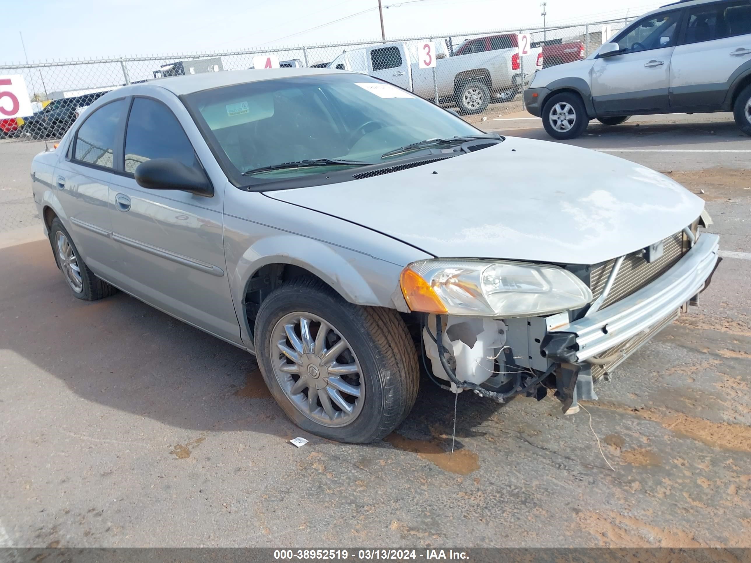 CHRYSLER SEBRING 2002 1c3al56r92n130190