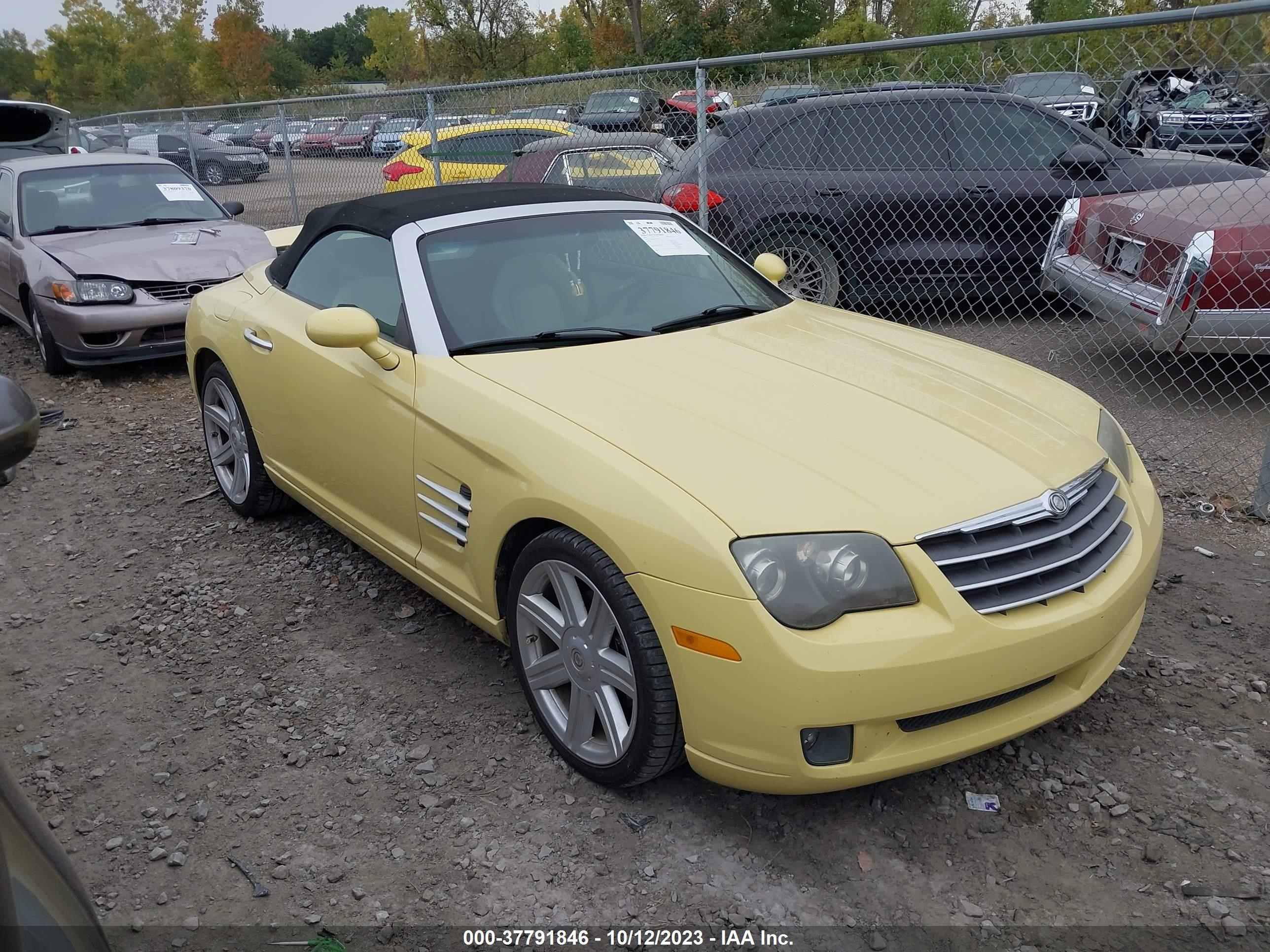 CHRYSLER CROSSFIRE 2005 1c3an65l15x040005