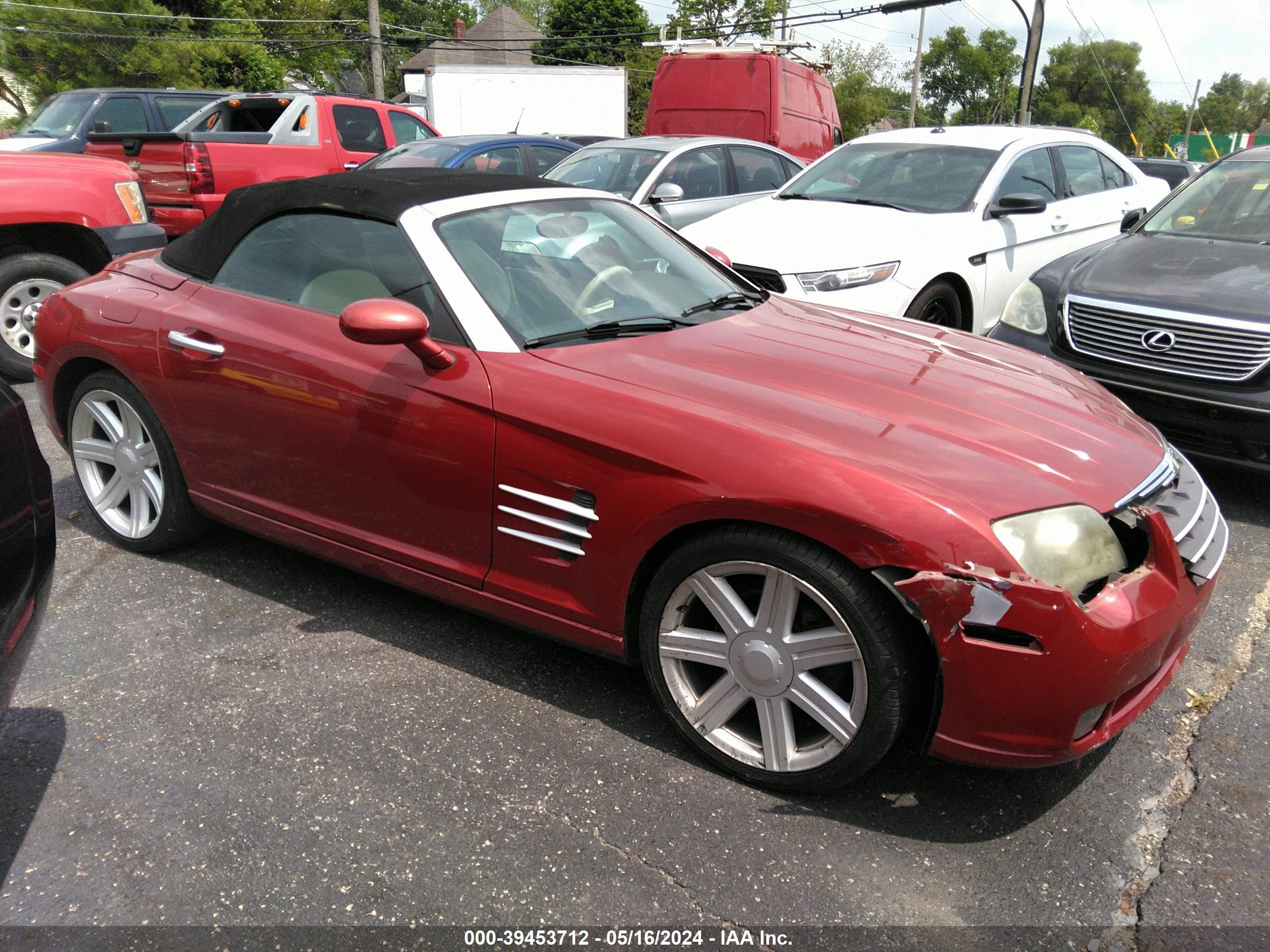 CHRYSLER CROSSFIRE 2006 1c3an65l46x063327