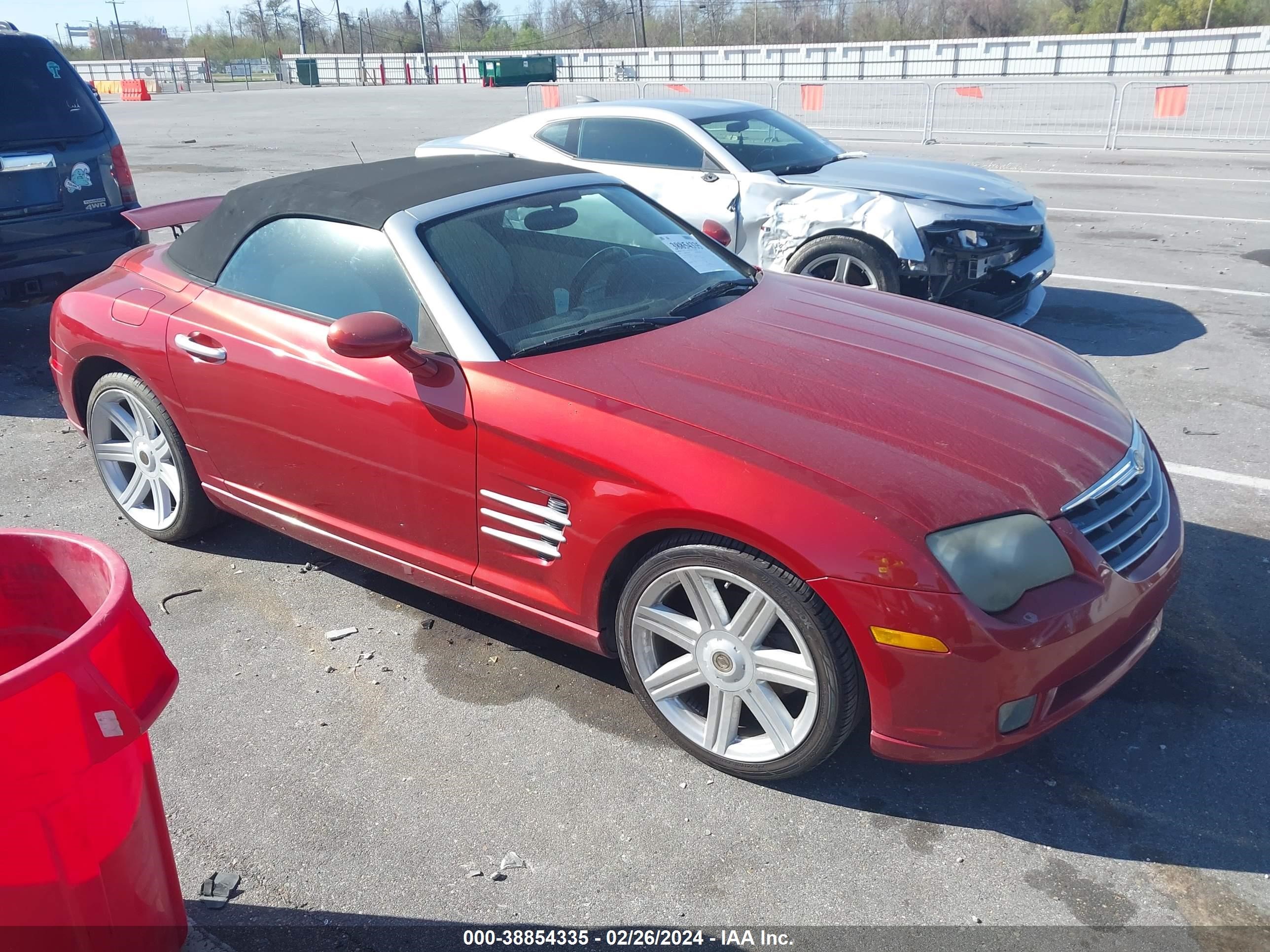 CHRYSLER CROSSFIRE 2005 1c3an65l85x049266