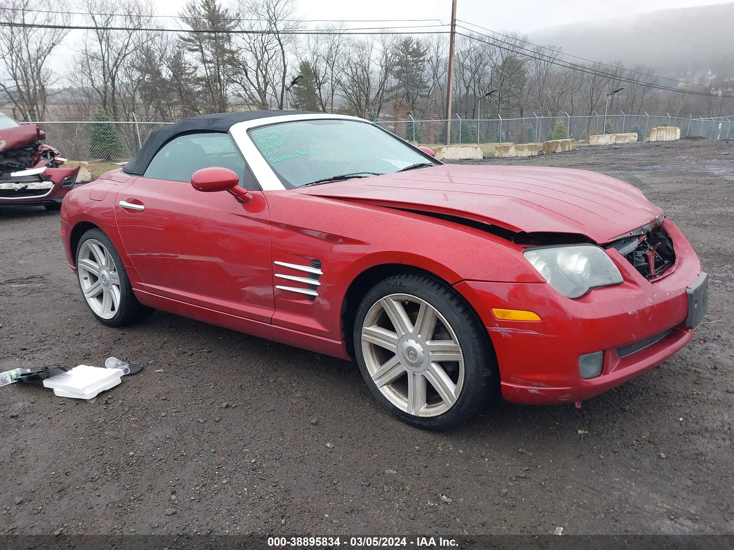 CHRYSLER CROSSFIRE 2005 1c3an65l95x045856