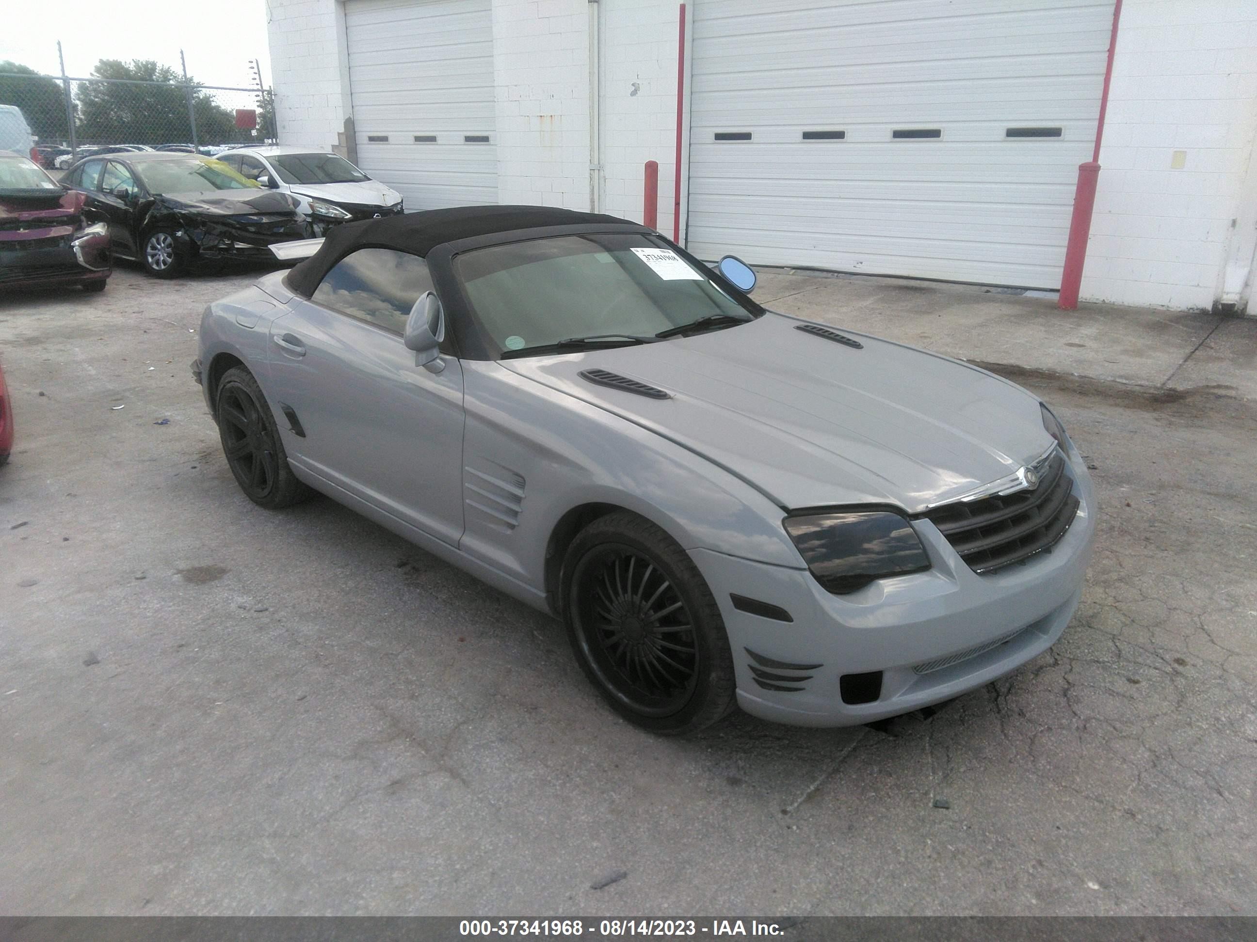 CHRYSLER CROSSFIRE 2005 1c3an65lx5x042545