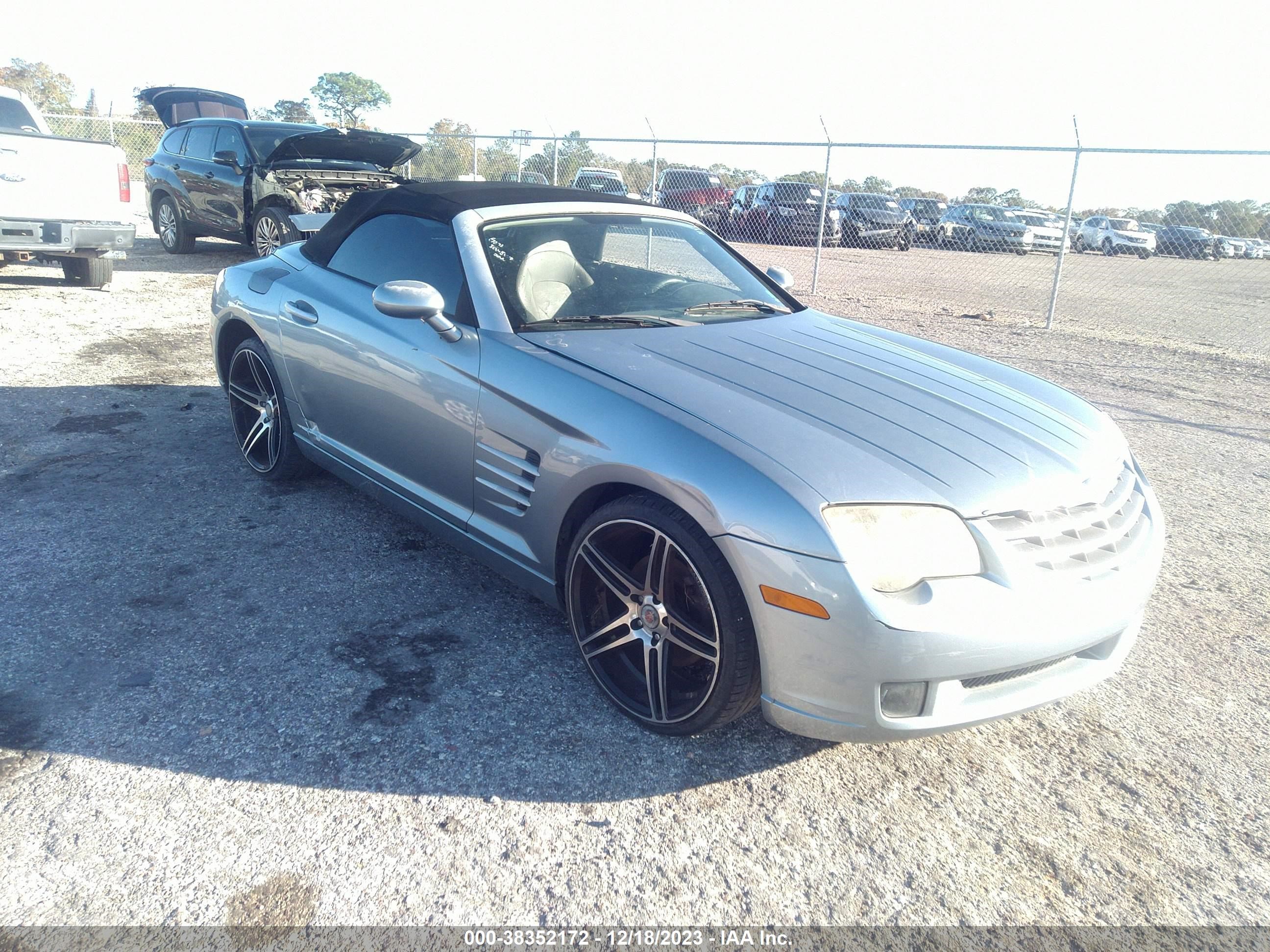 CHRYSLER CROSSFIRE 2005 1c3an65lx5x056851