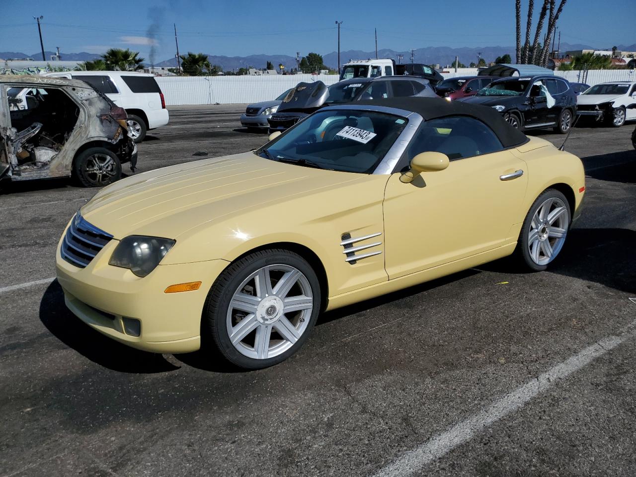 CHRYSLER CROSSFIRE 2005 1c3an65lx5x060897