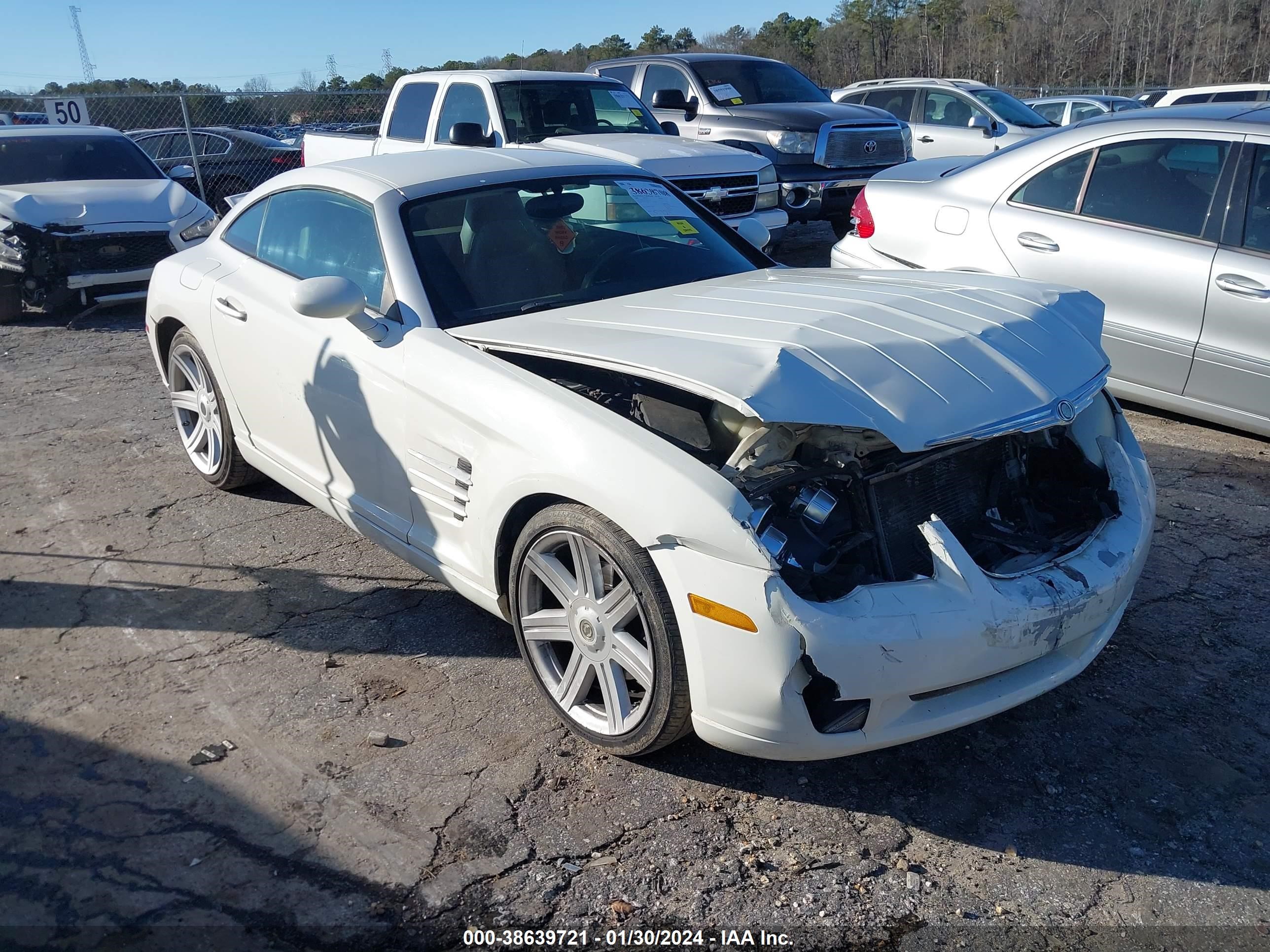 CHRYSLER CROSSFIRE 2004 1c3an69l24x023674