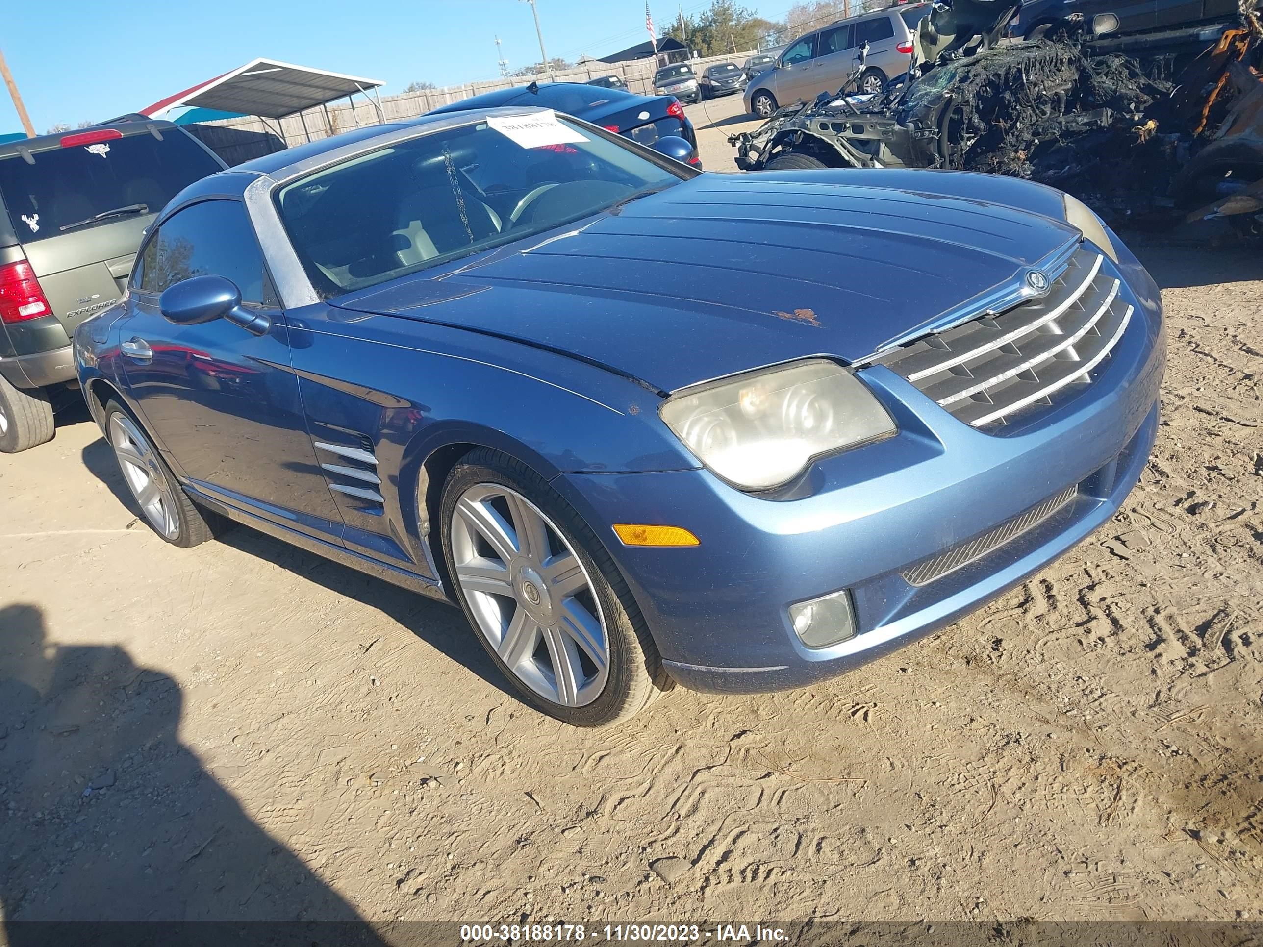 CHRYSLER CROSSFIRE 2006 1c3an69l26x062235