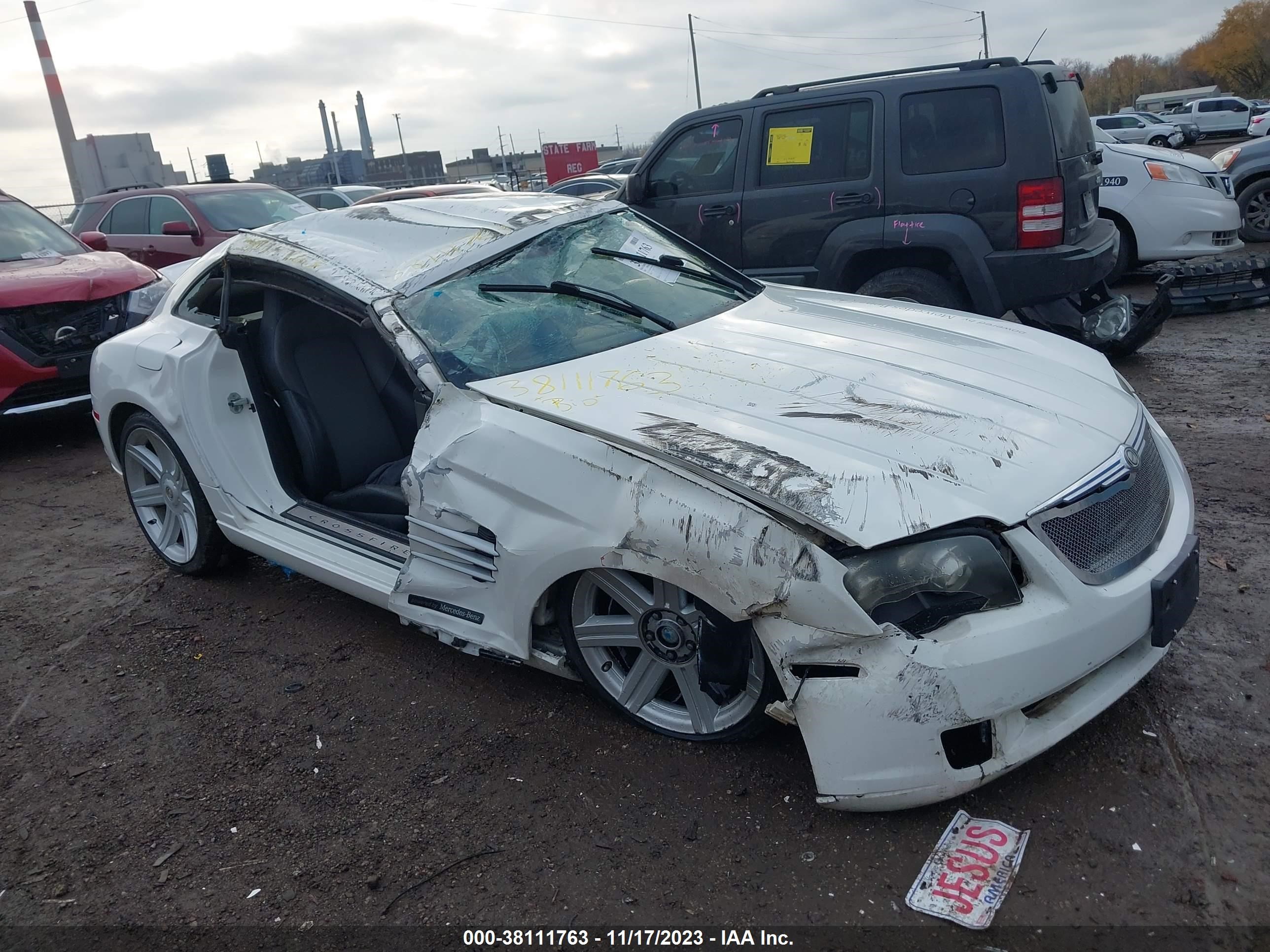 CHRYSLER CROSSFIRE 2005 1c3an69l35x035589