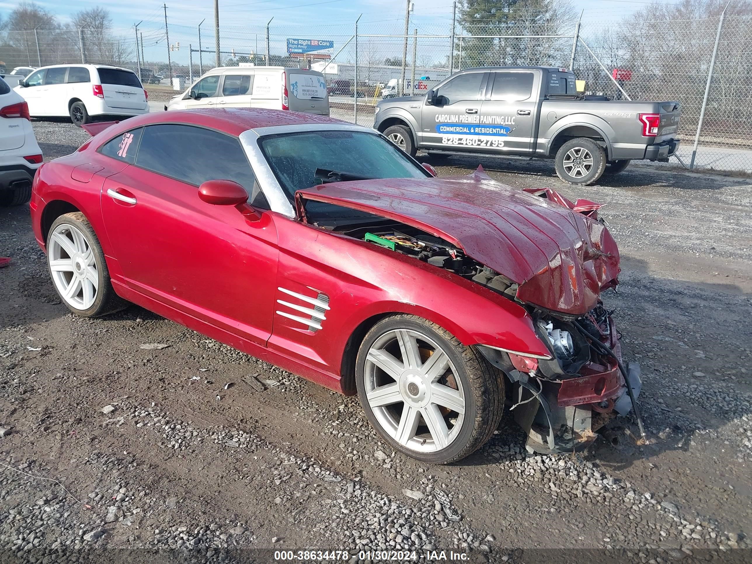 CHRYSLER CROSSFIRE 2004 1c3an69l64x012001