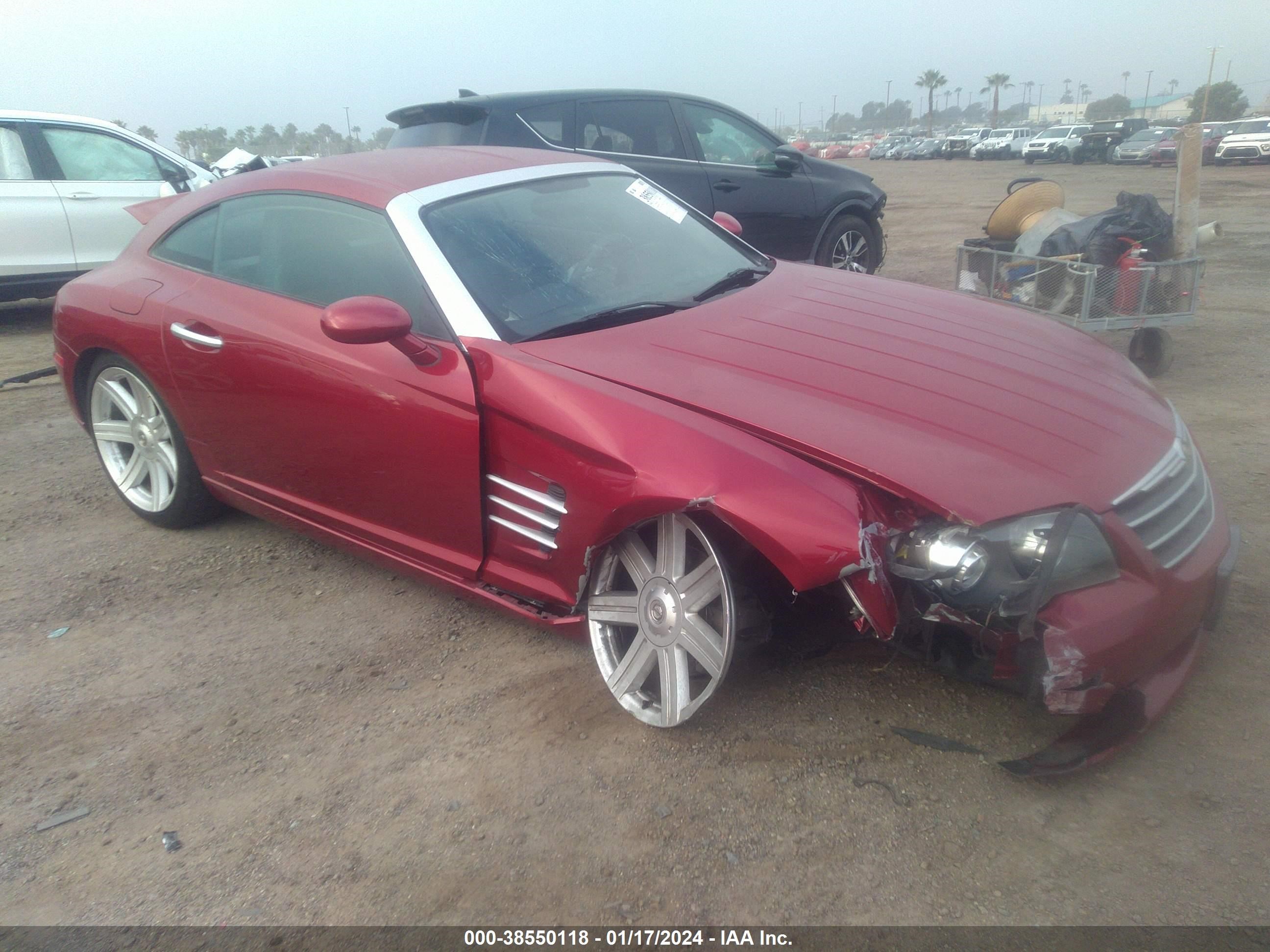 CHRYSLER CROSSFIRE 2004 1c3an69l74x003338