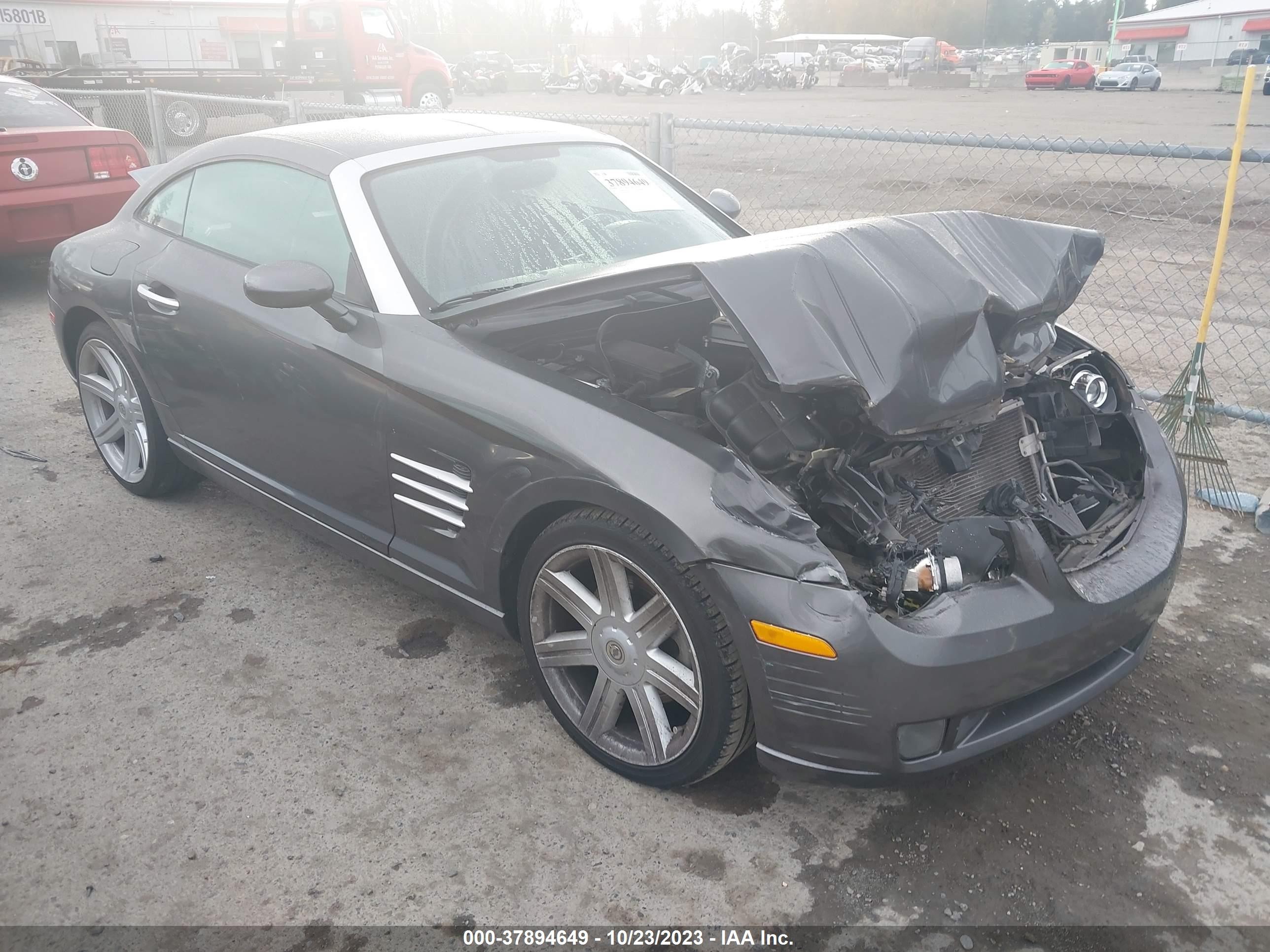 CHRYSLER CROSSFIRE 2004 1c3an69l74x021404