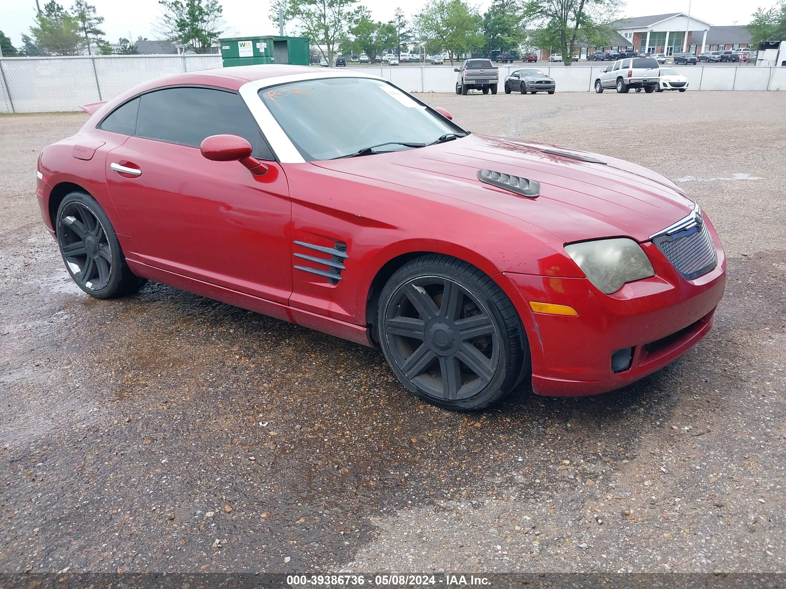 CHRYSLER CROSSFIRE 2005 1c3an69l75x038818