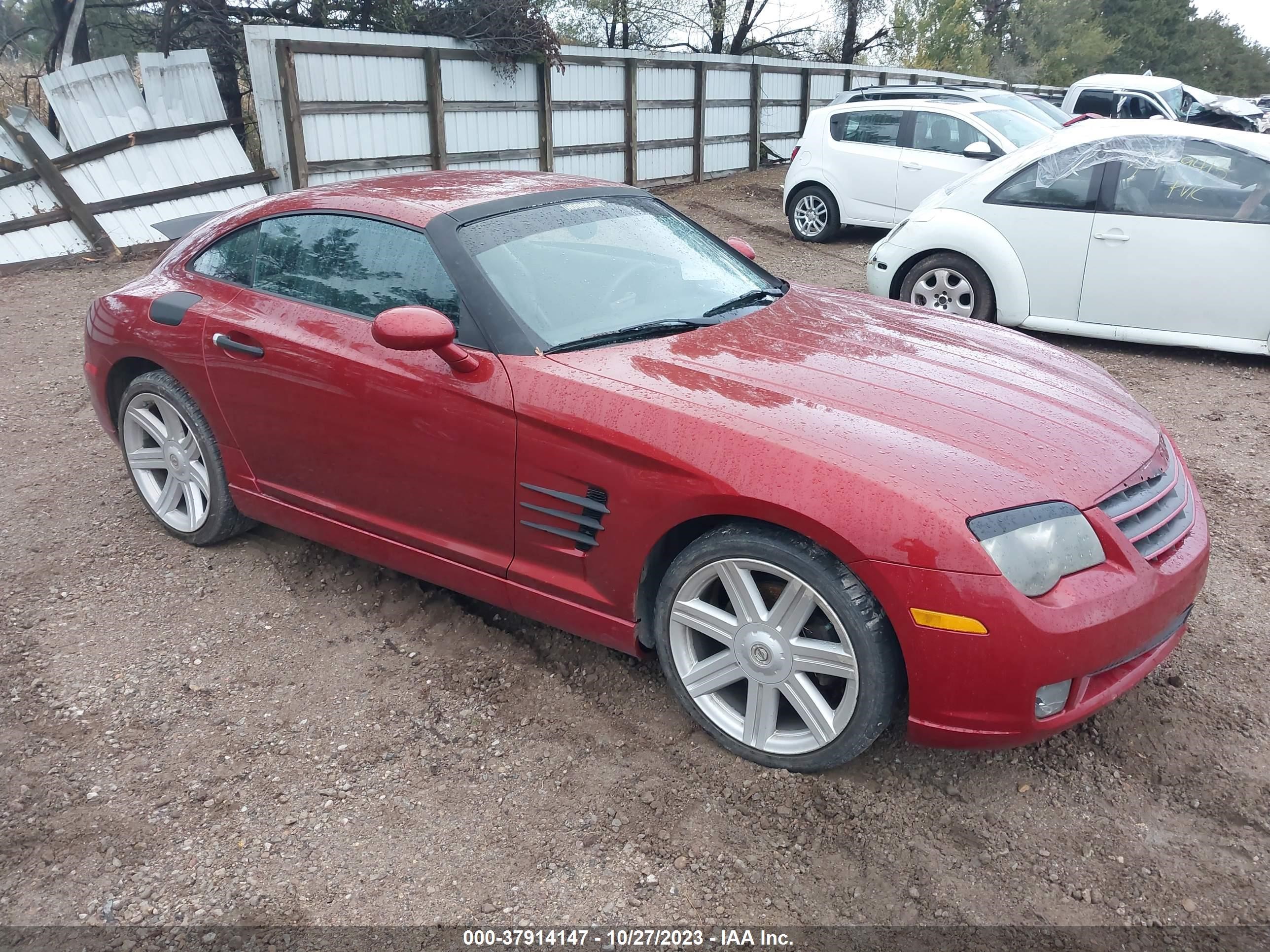 CHRYSLER CROSSFIRE 2004 1c3an69l94x024160