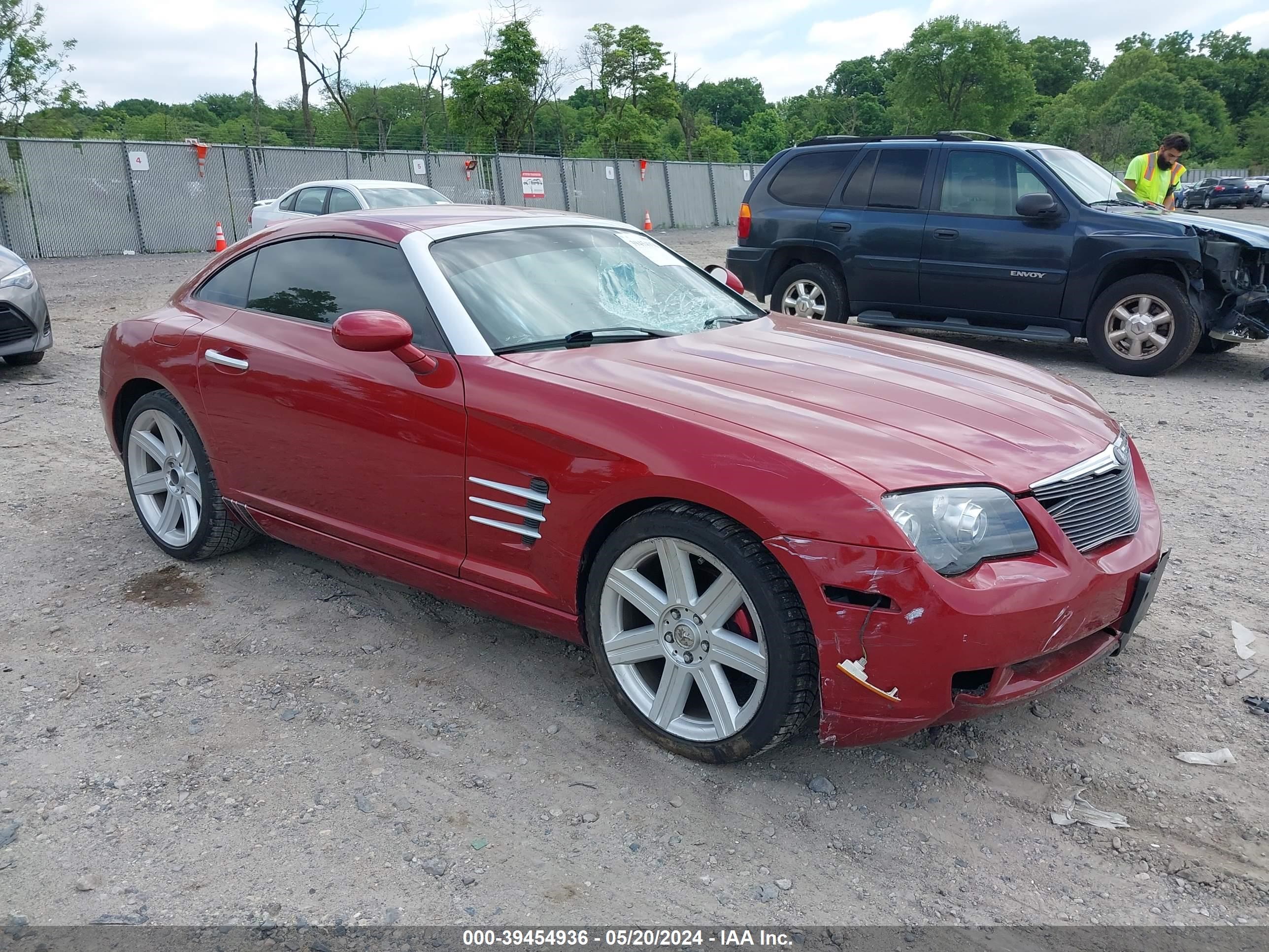 CHRYSLER CROSSFIRE 2004 1c3an69lx4x003057