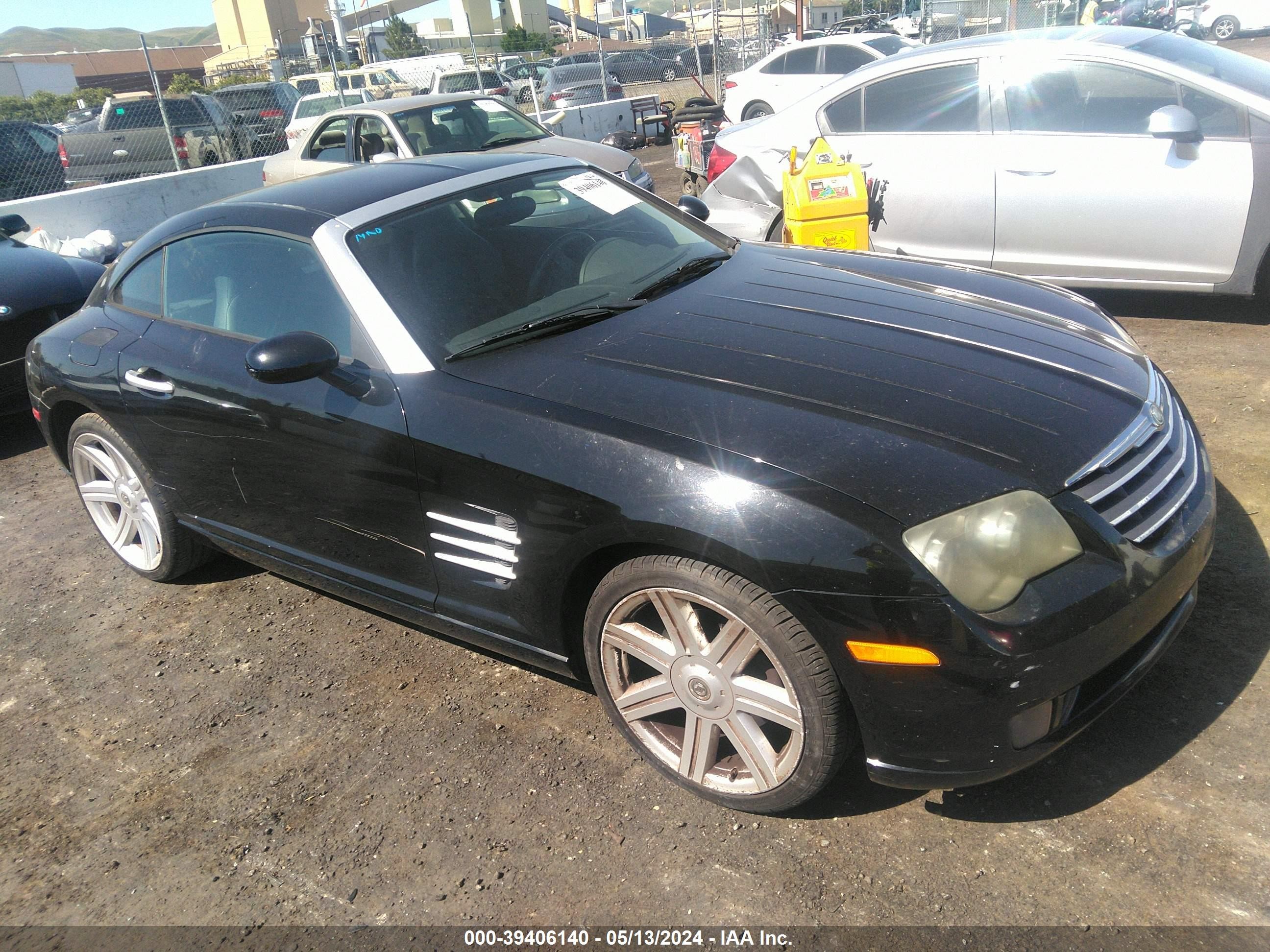 CHRYSLER CROSSFIRE 2004 1c3an69lx4x013863