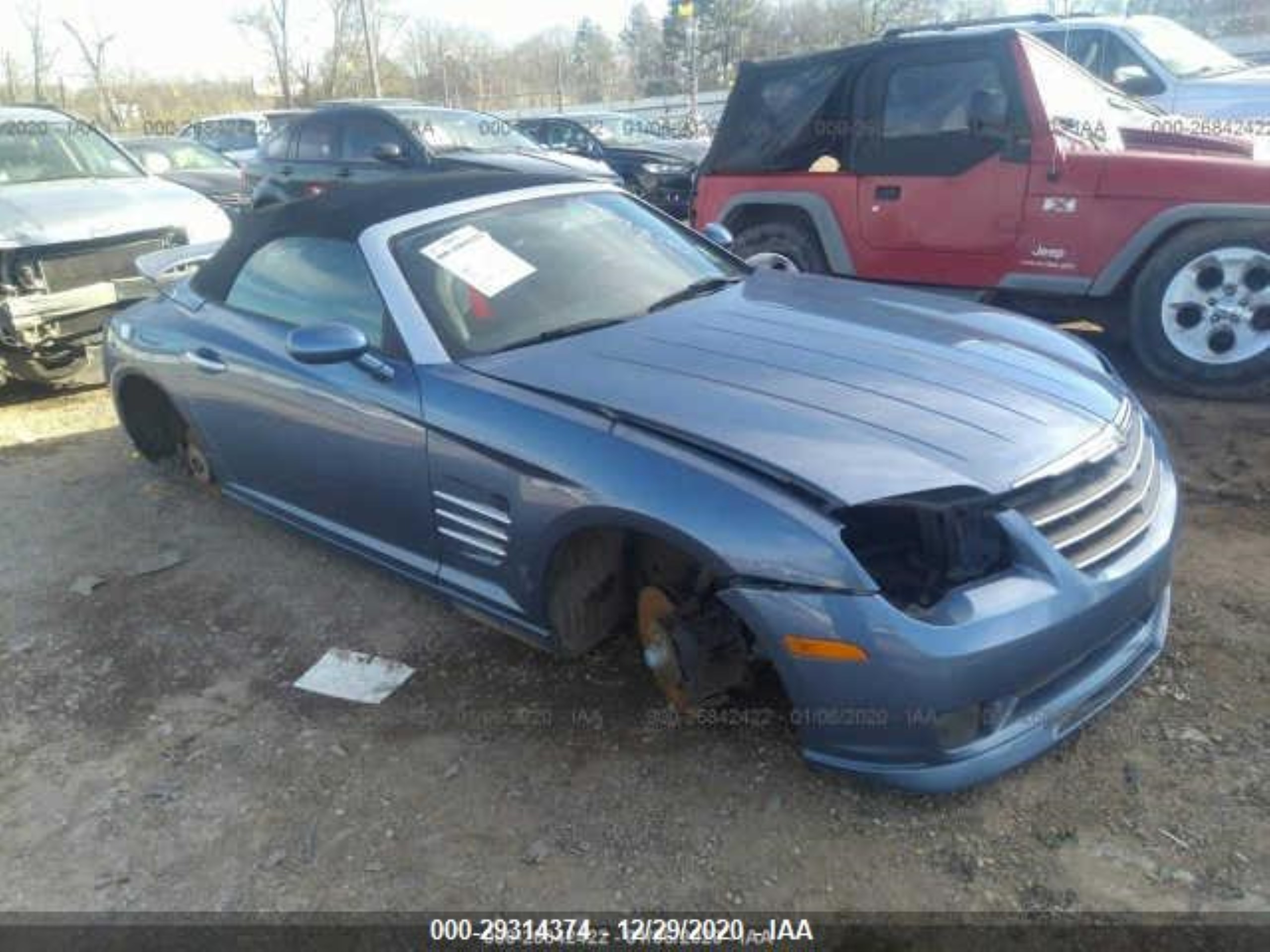 CHRYSLER CROSSFIRE 2005 1c3an75nx5x056033