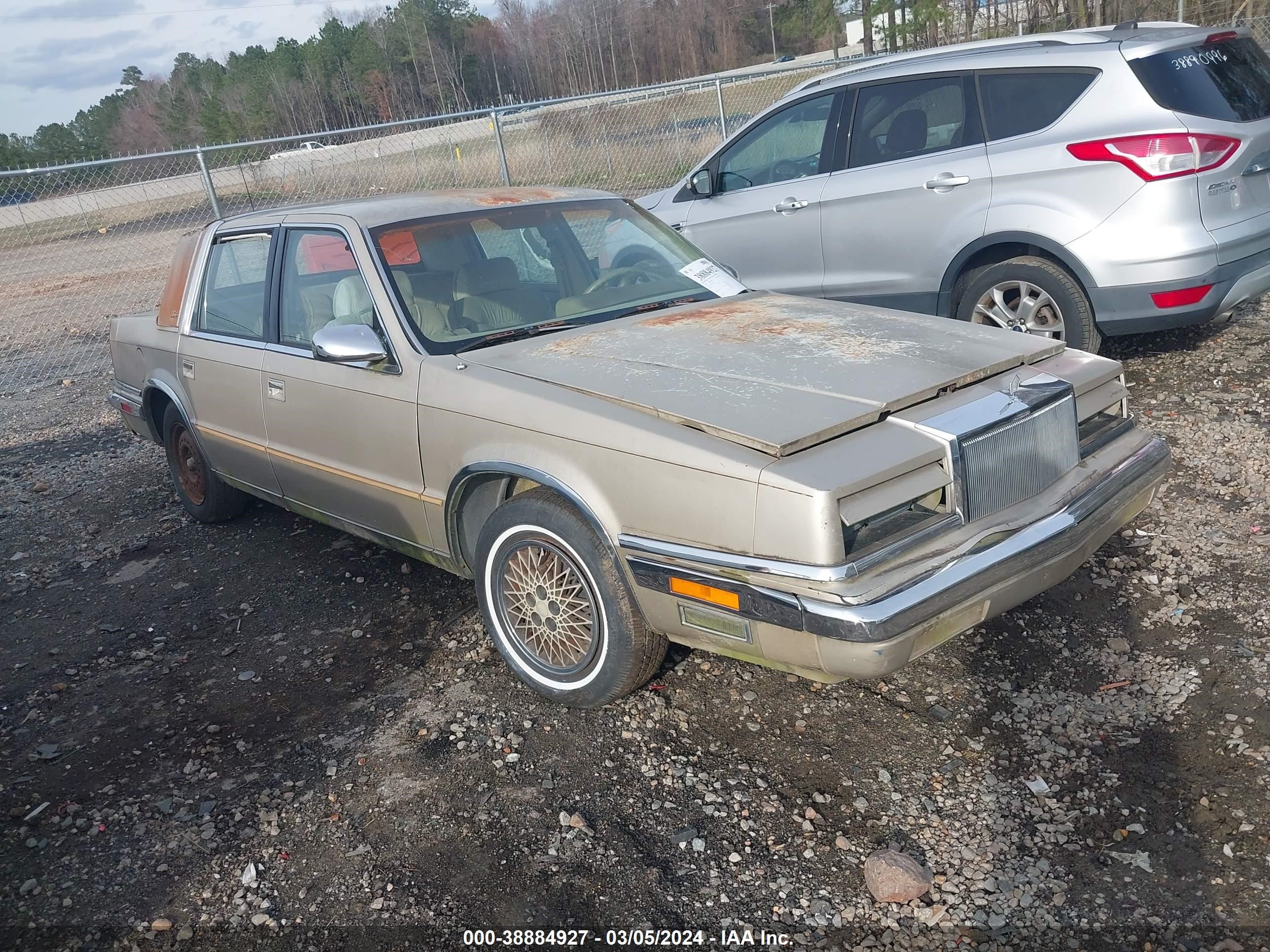 CHRYSLER NEW YORKER 1989 1c3bc6638kd531323