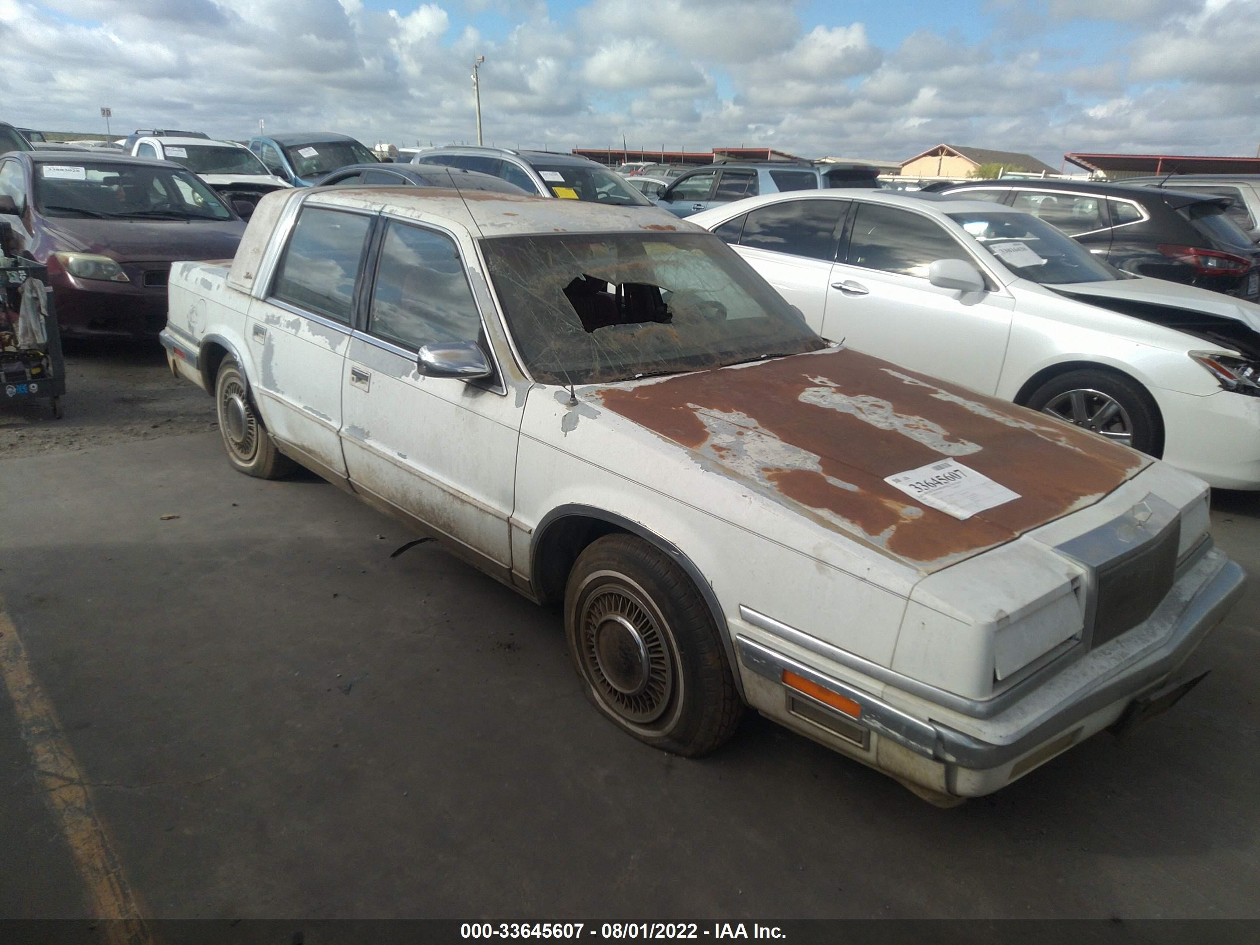 CHRYSLER NEW YORKER 1989 1c3bc663xkd473828