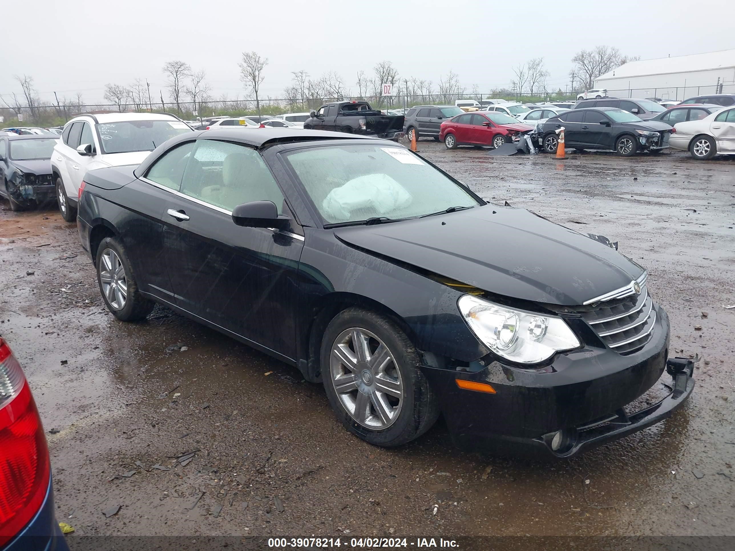 CHRYSLER SEBRING 2010 1c3bc6ev2an216920