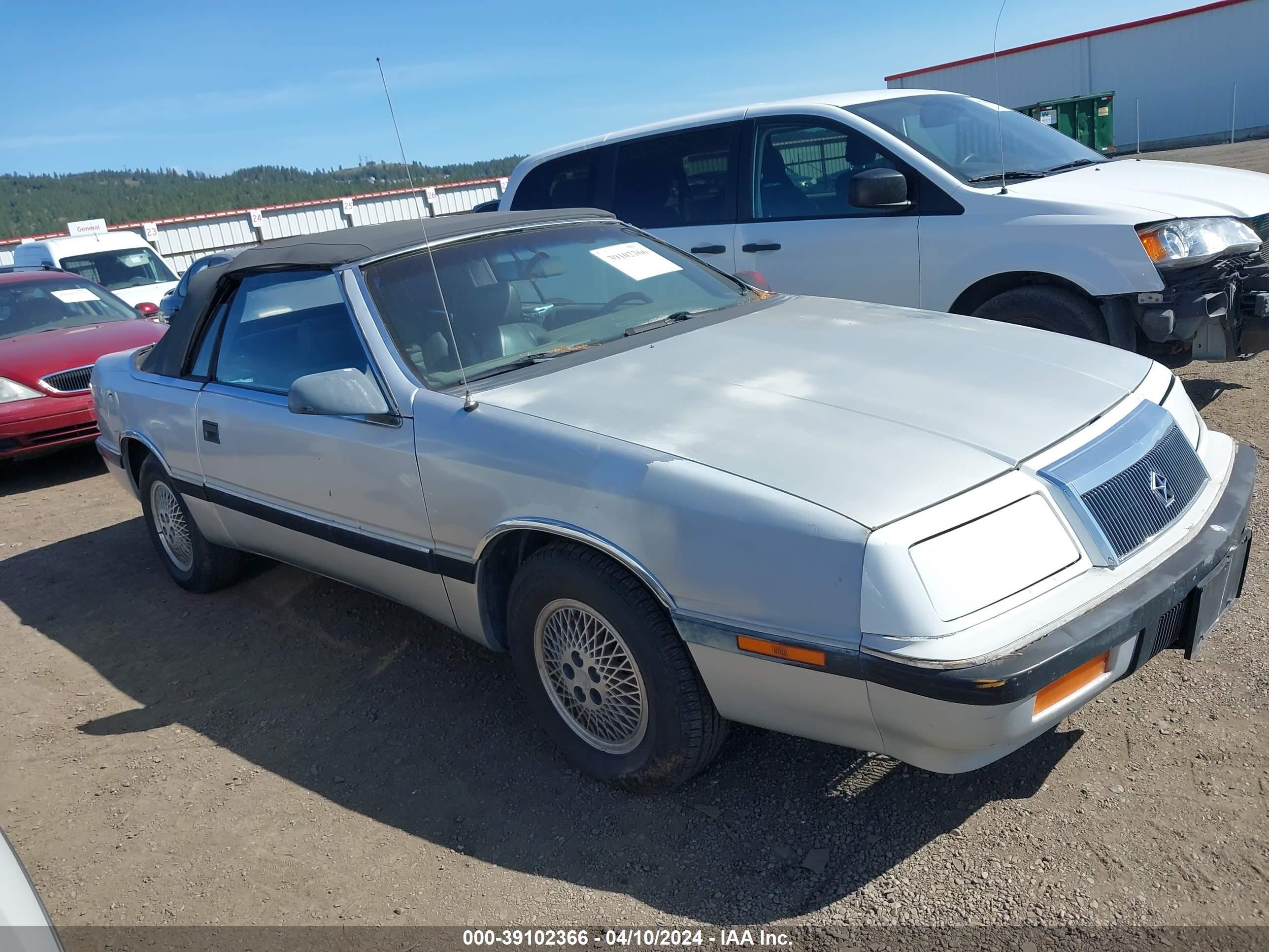 CHRYSLER LE BARON 1988 1c3bj45k1jg366621