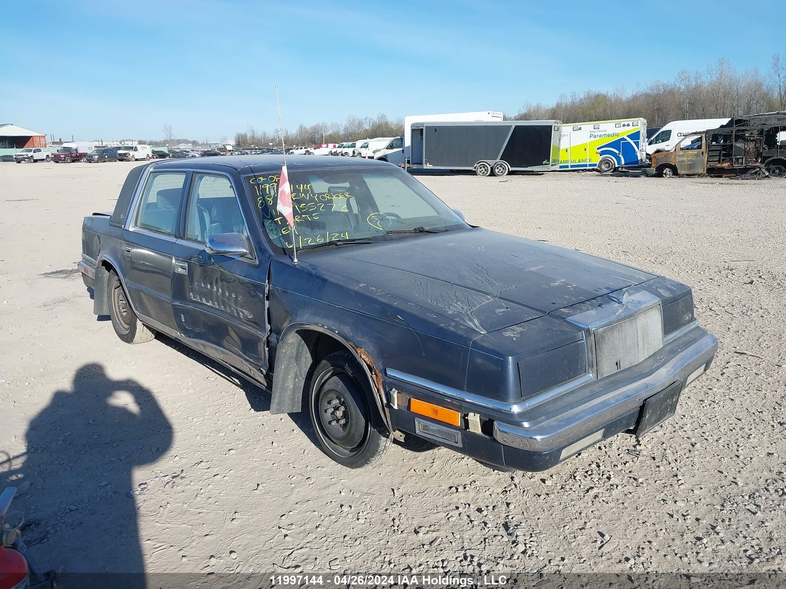 CHRYSLER NEW YORKER 1988 1c3bu6635jd155272