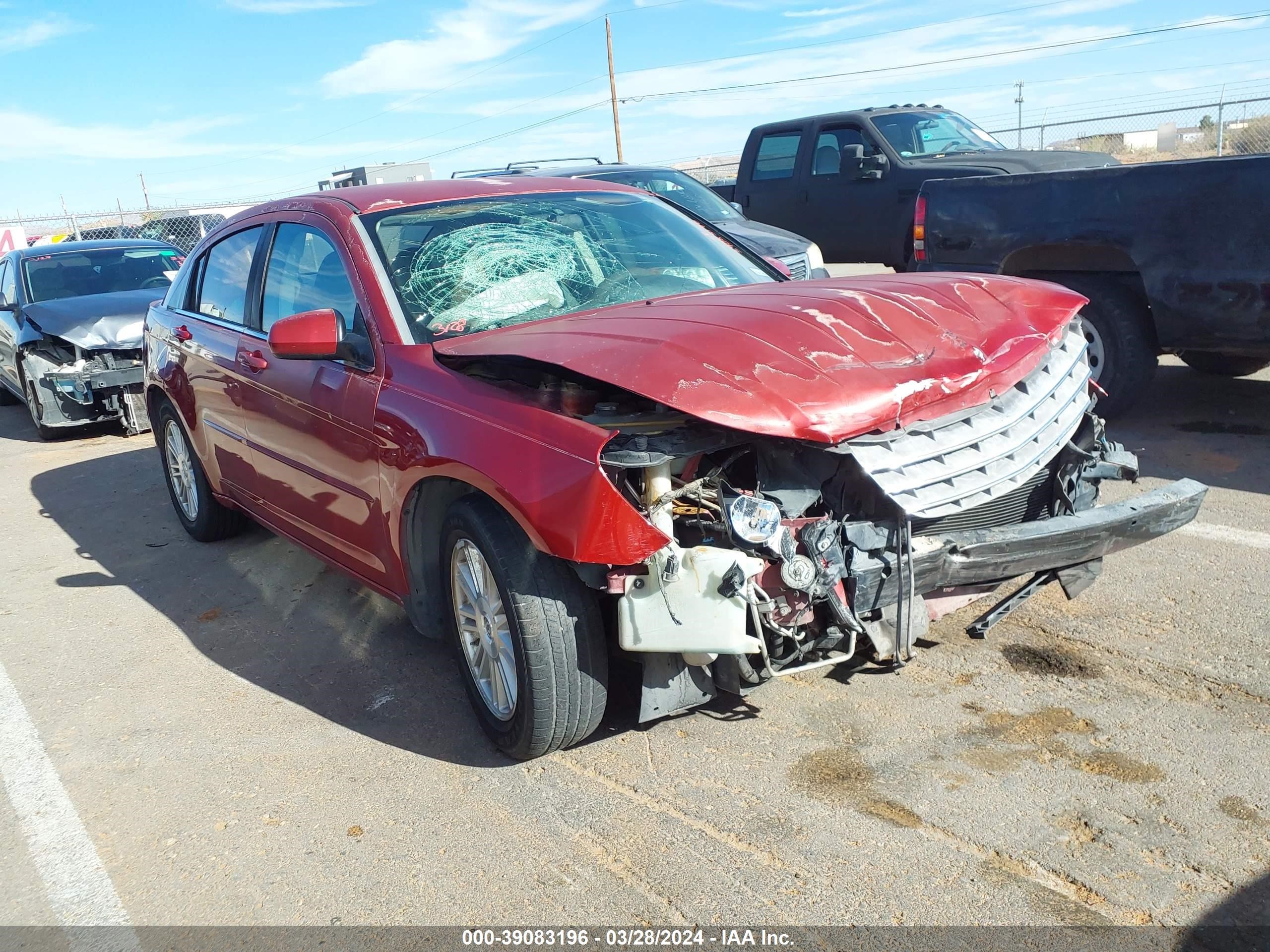 CHRYSLER SEBRING 2008 1c3cc56r28n215373