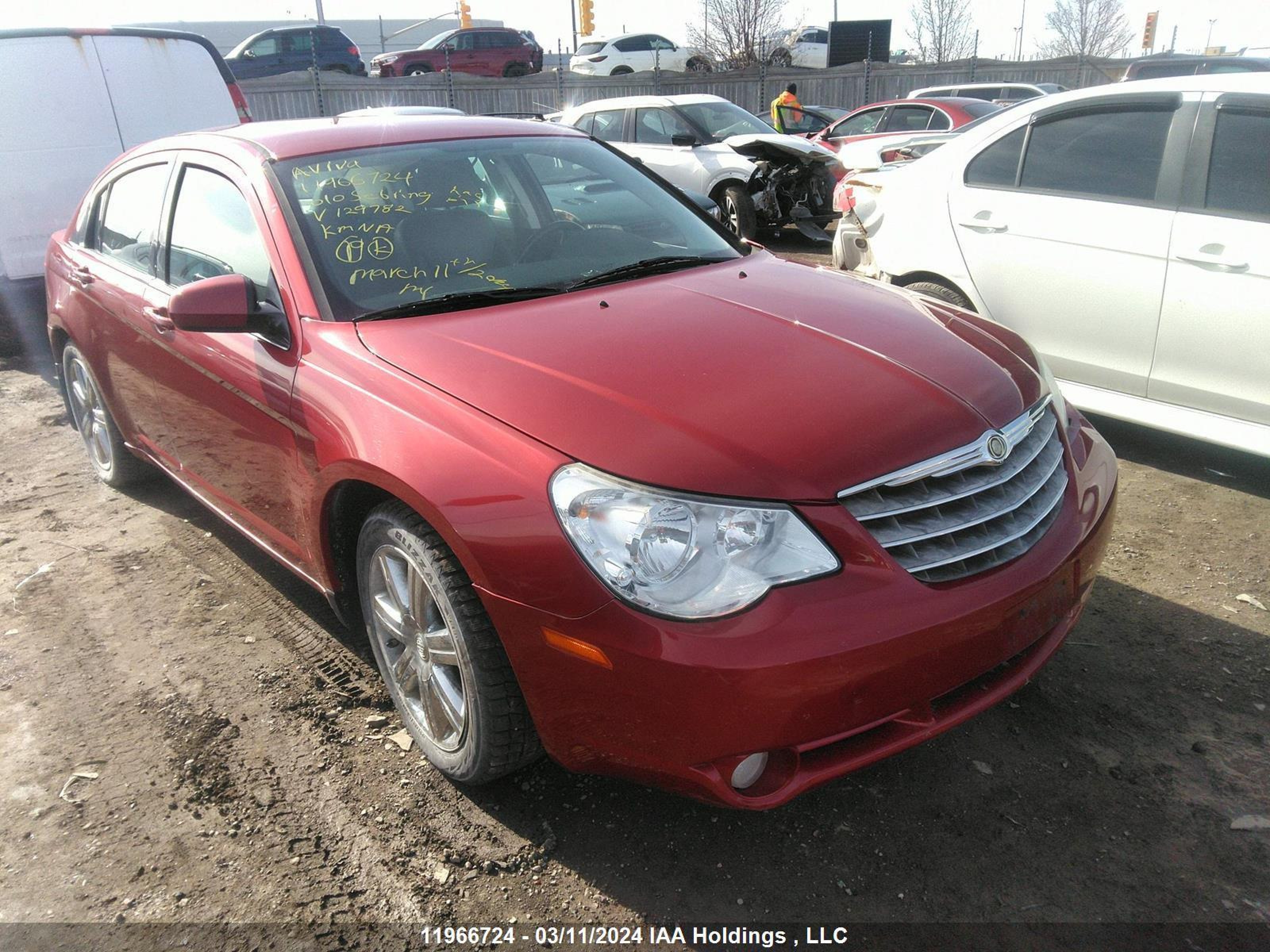 CHRYSLER SEBRING 2010 1c3cc5fv1an129782