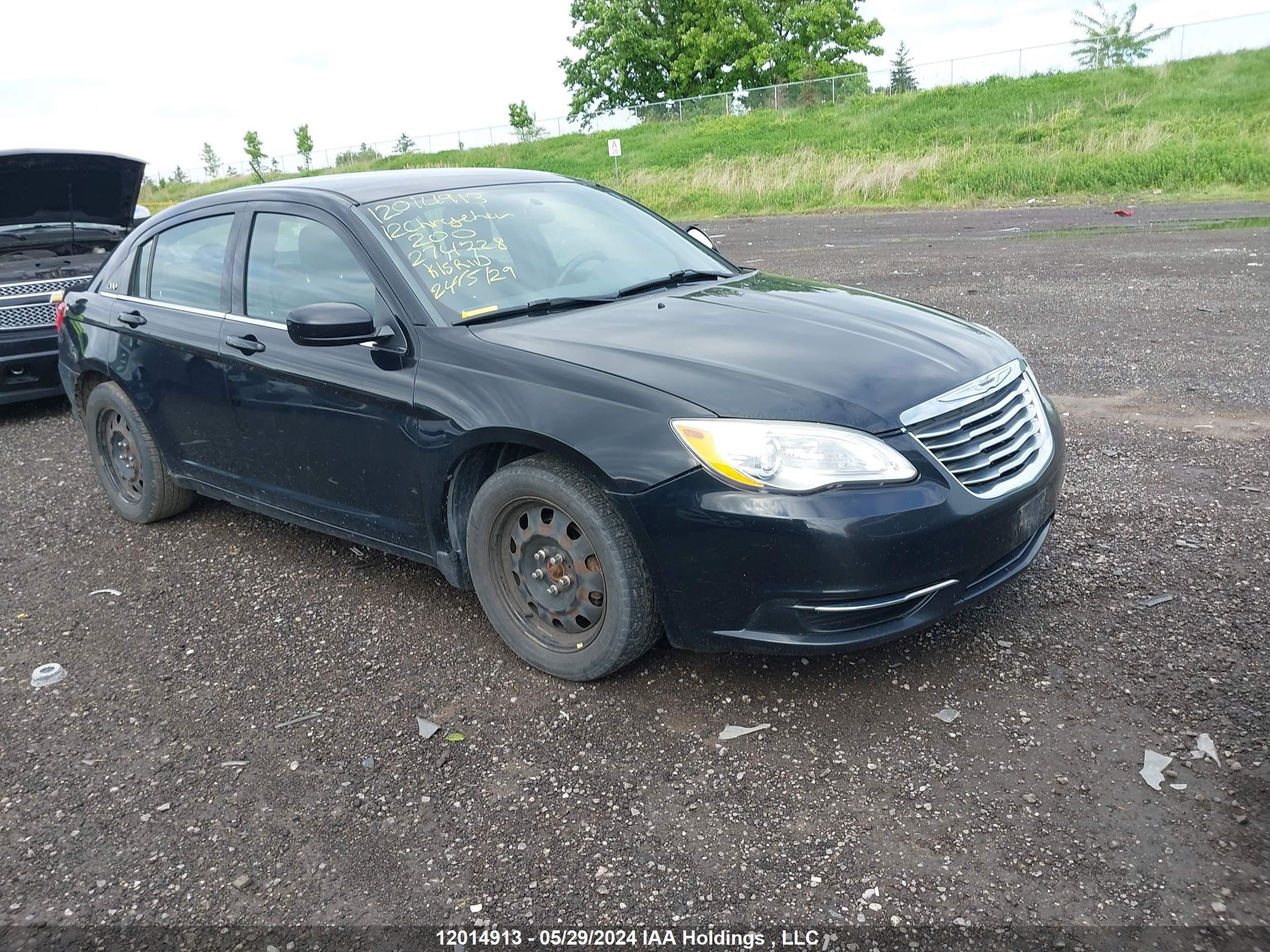 CHRYSLER 200 2012 1c3ccbab0cn274228