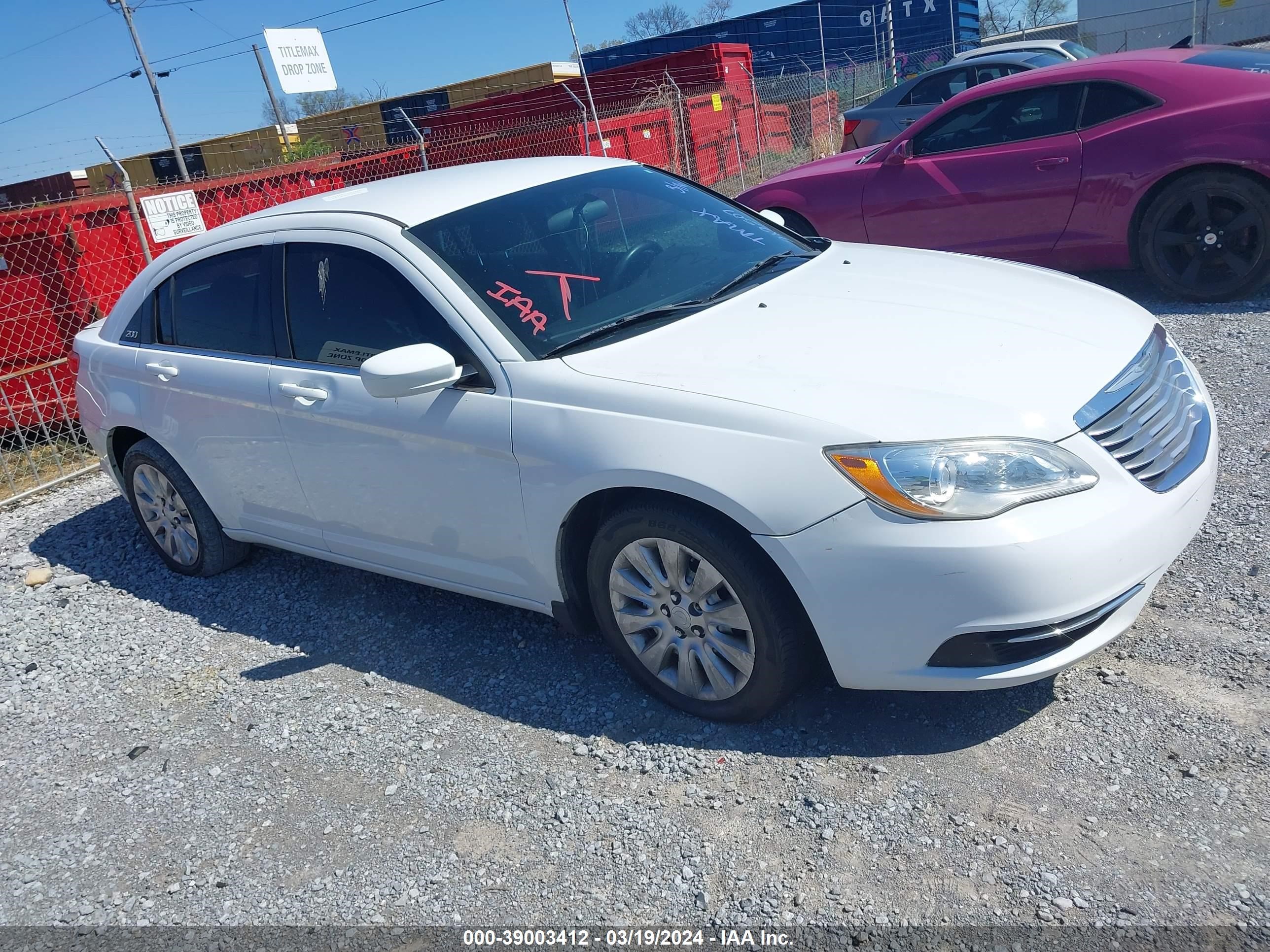 CHRYSLER 200 2014 1c3ccbab9en212507