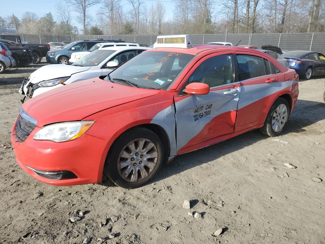 CHRYSLER 200 2014 1c3ccbabxen212449