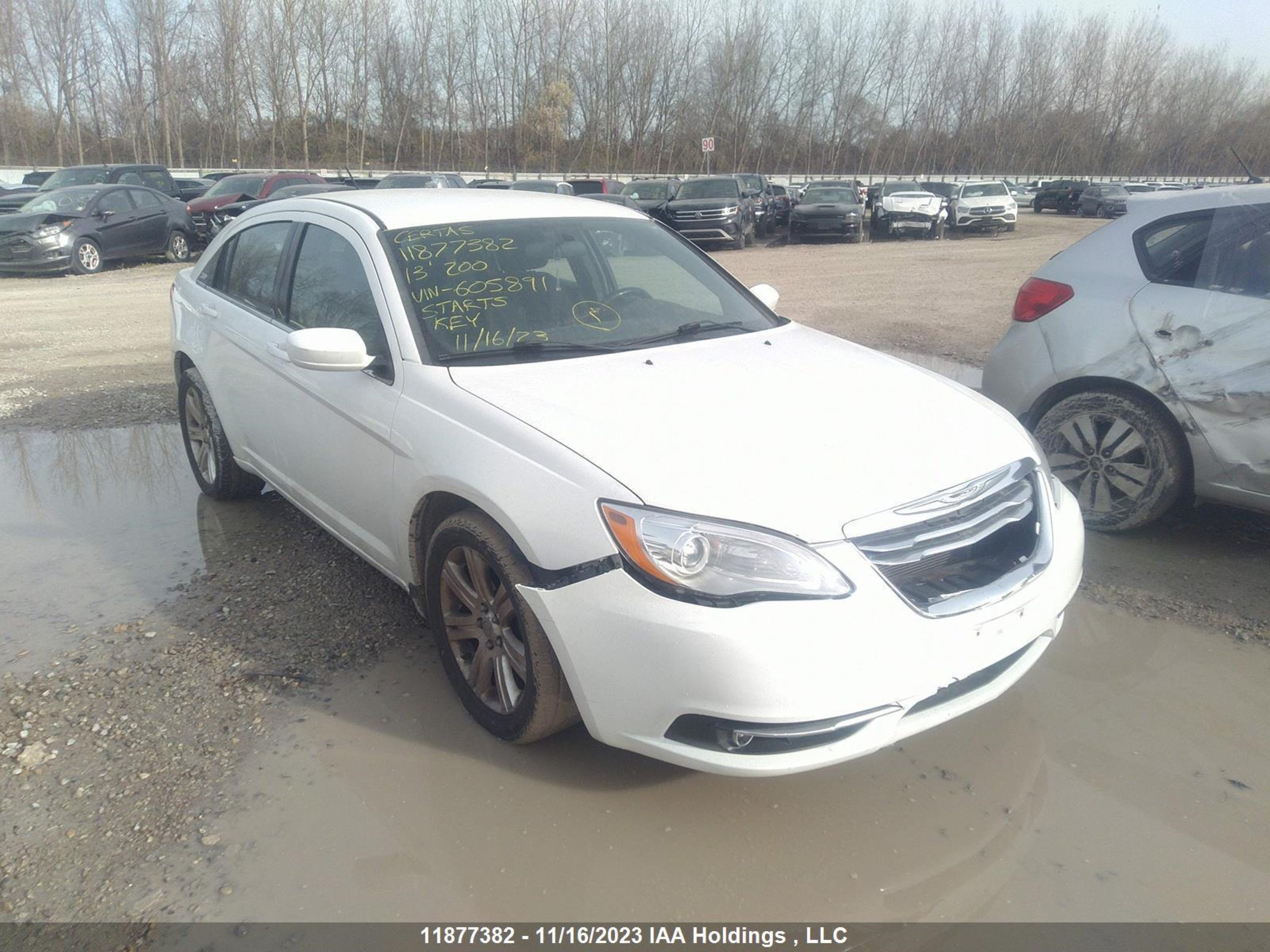 CHRYSLER 200 2013 1c3ccbbb0dn605891