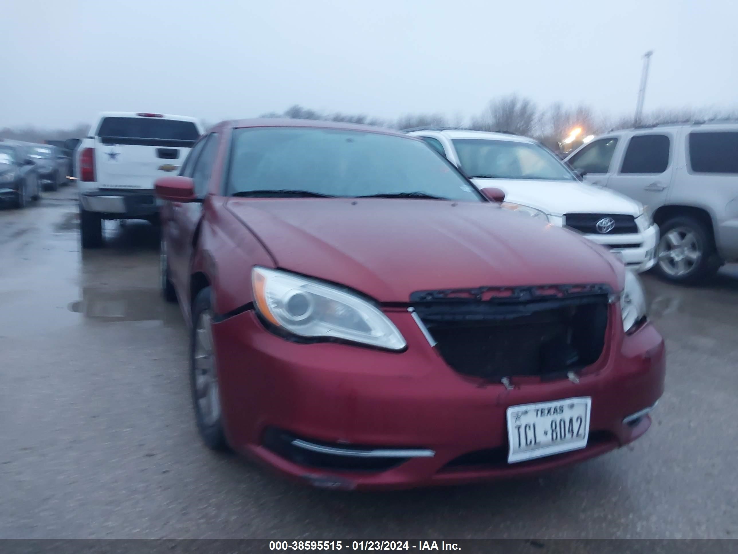 CHRYSLER 200 2012 1c3ccbbb6cn307358