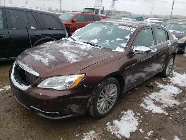 CHRYSLER 200 LIMITE 2012 1c3ccbcb3cn224419