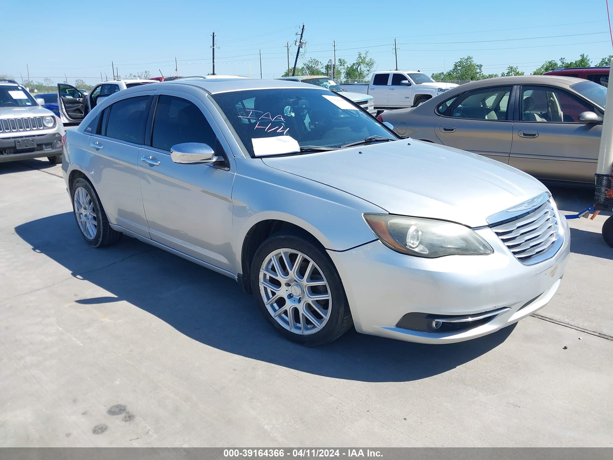 CHRYSLER 200 2012 1c3ccbcb5cn197286