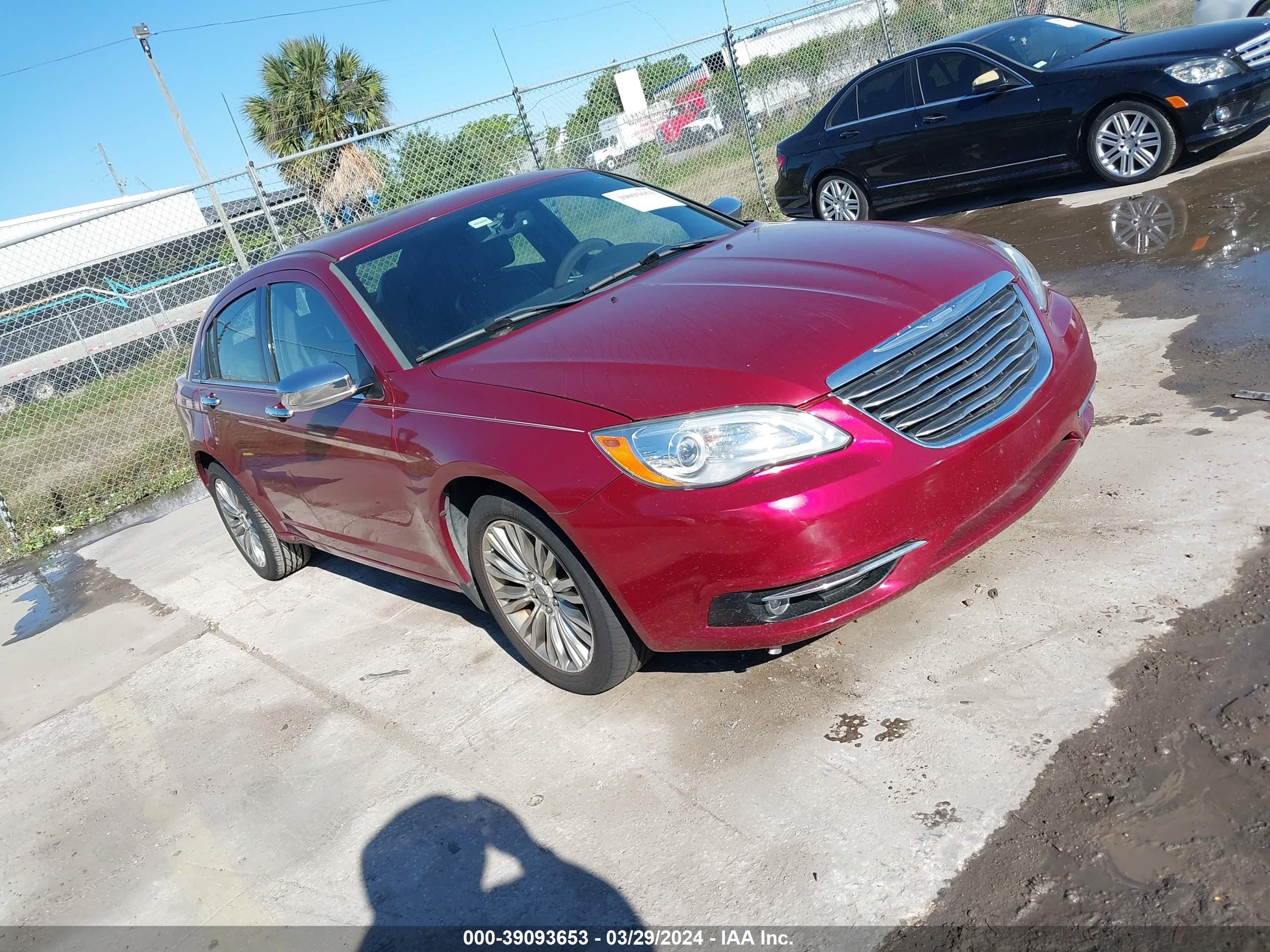 CHRYSLER 200 2012 1c3ccbcb6cn306340