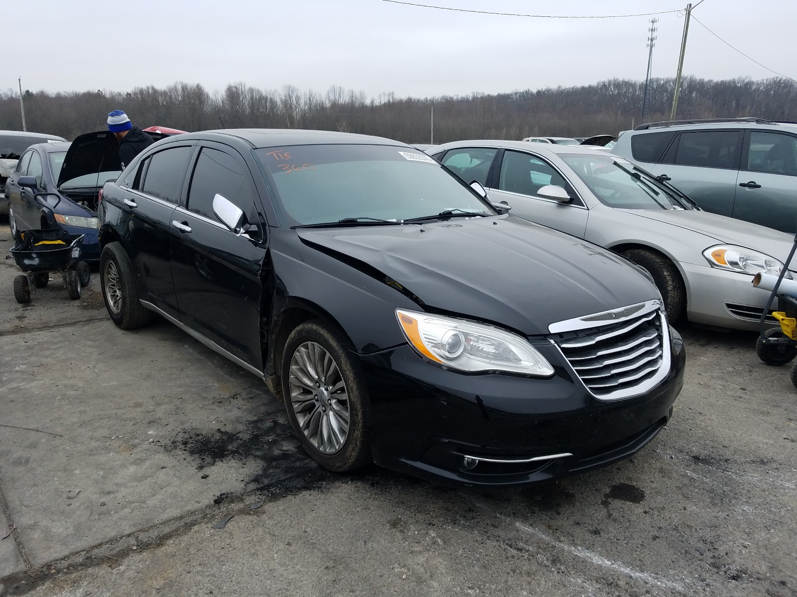 CHRYSLER 200 LIMITE 2012 1c3ccbcb8cn305013