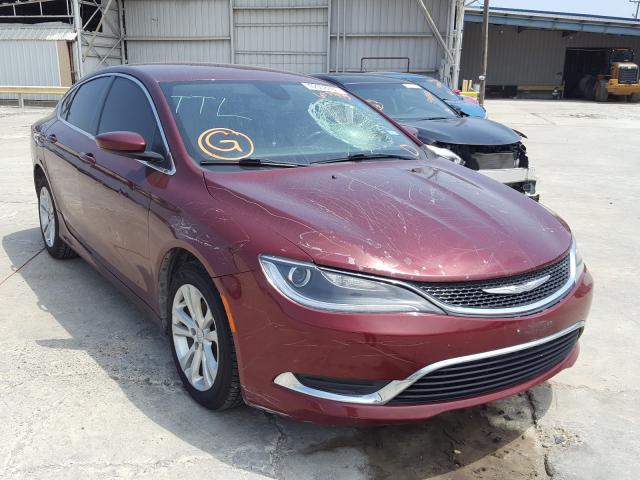 CHRYSLER 200 LIMITE 2015 1c3cccab0fn607313