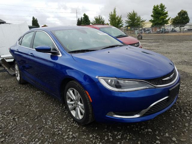 CHRYSLER 200 LIMITE 2015 1c3cccab0fn646516